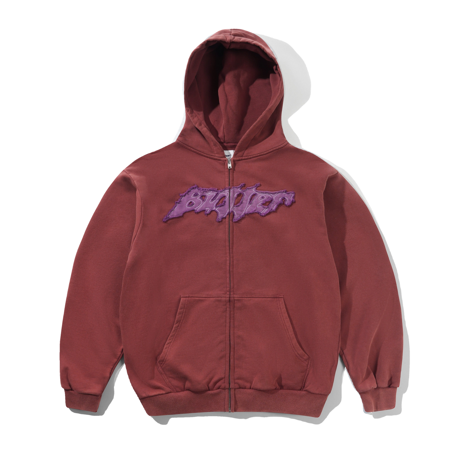 Amplify Zip-Thru Hood, Washed Russet