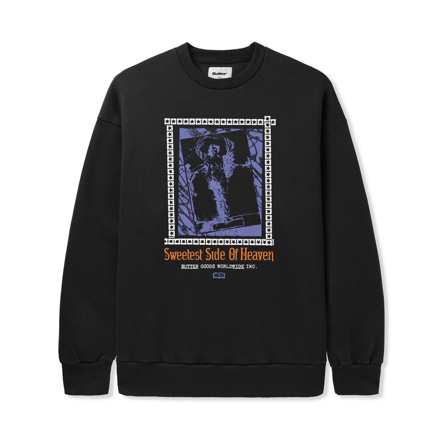 Angel Crewneck, Black