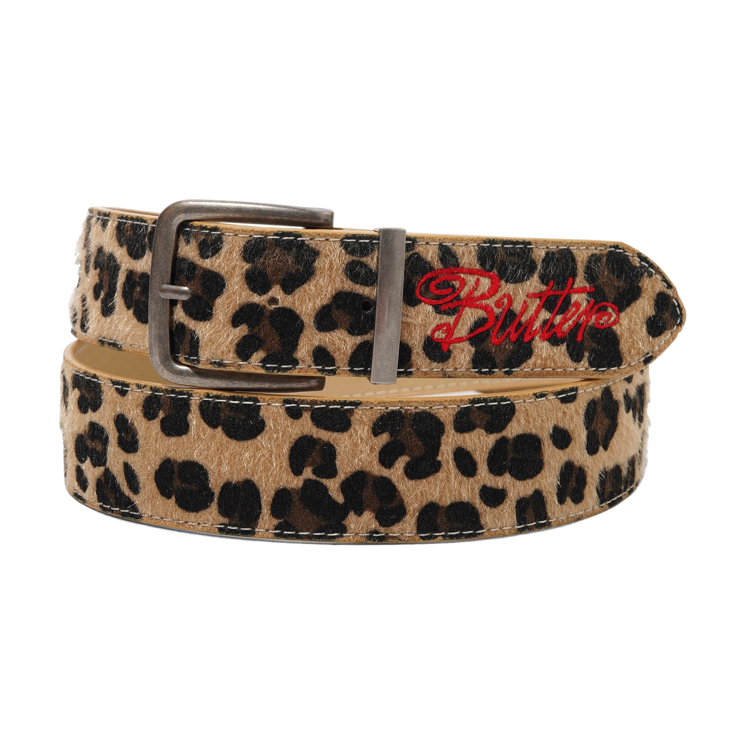 Animal Hide Belt, Leopard