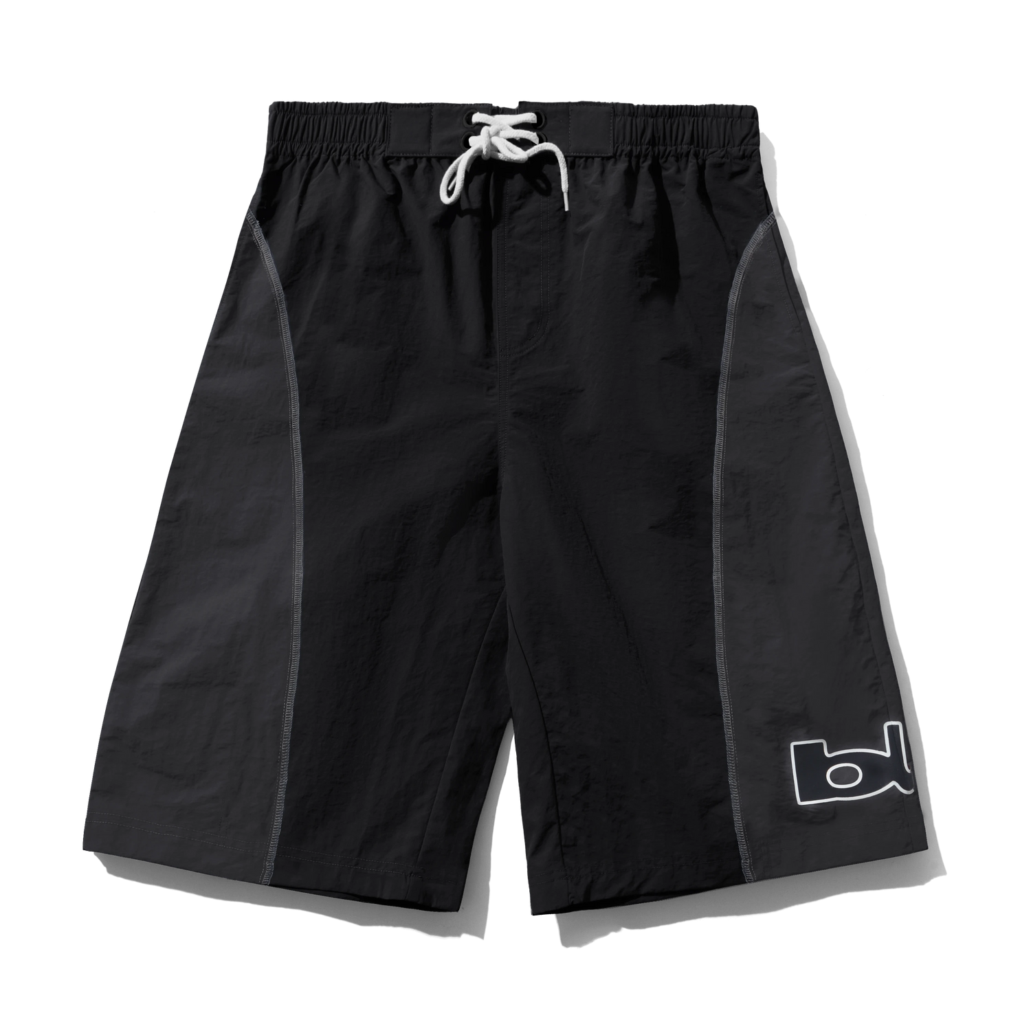 Arched Boardshorts, Black / Grey