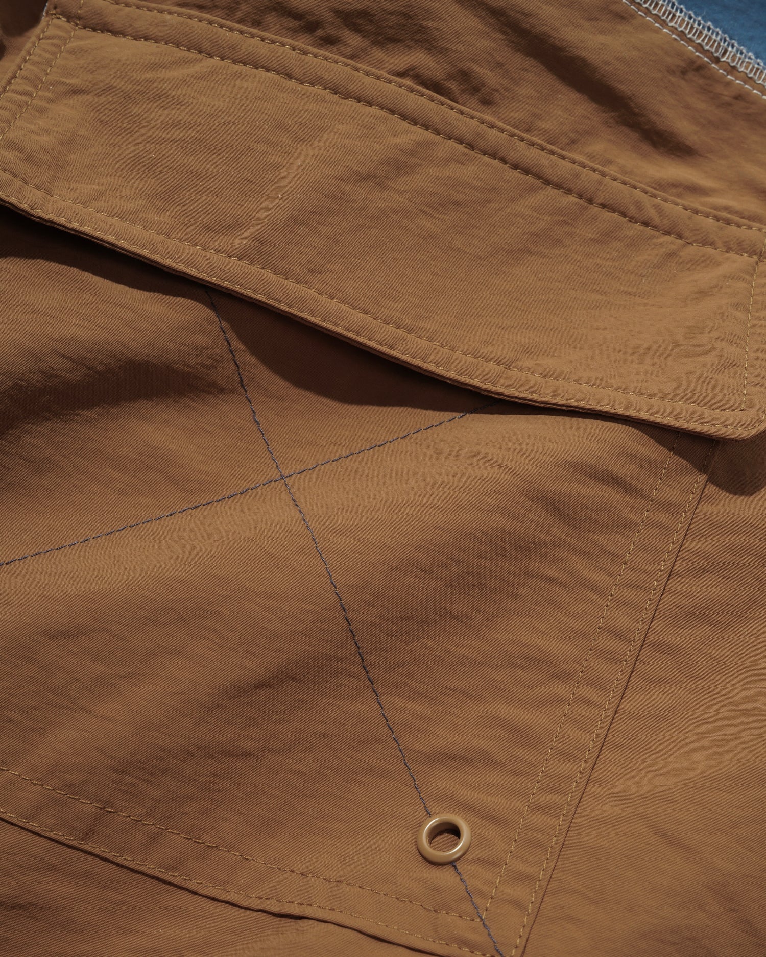 Arched Boardshorts, Brown / Navy