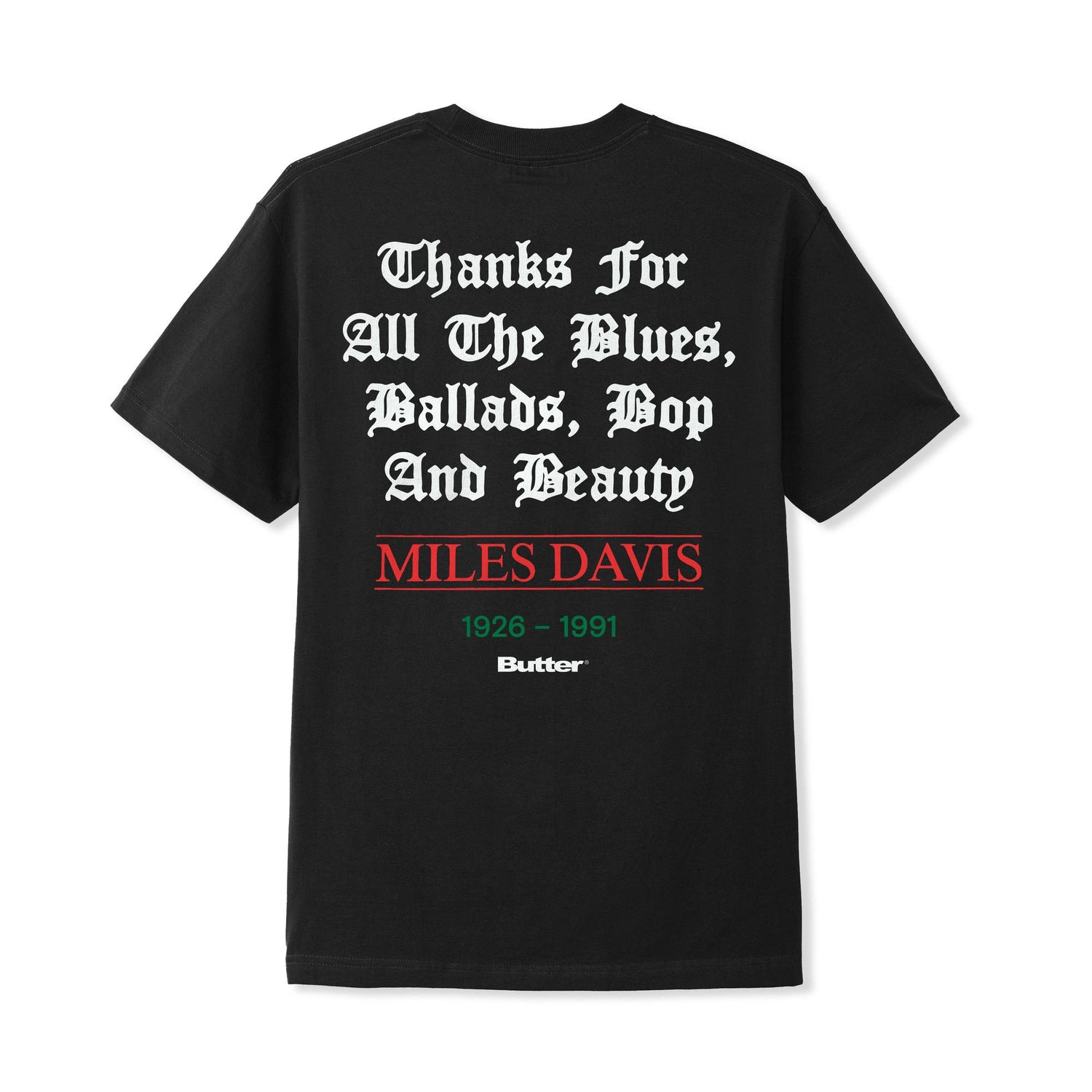 Thanks Tee, Black