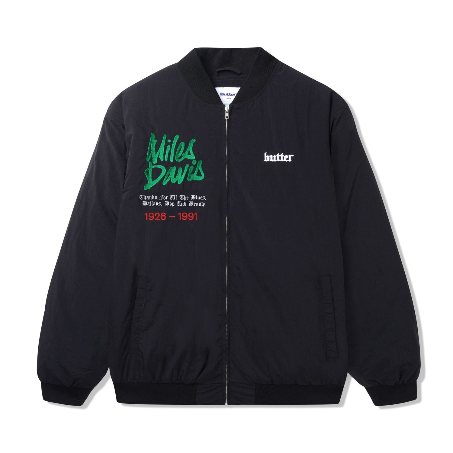 Miles Bomber Jacket, Black