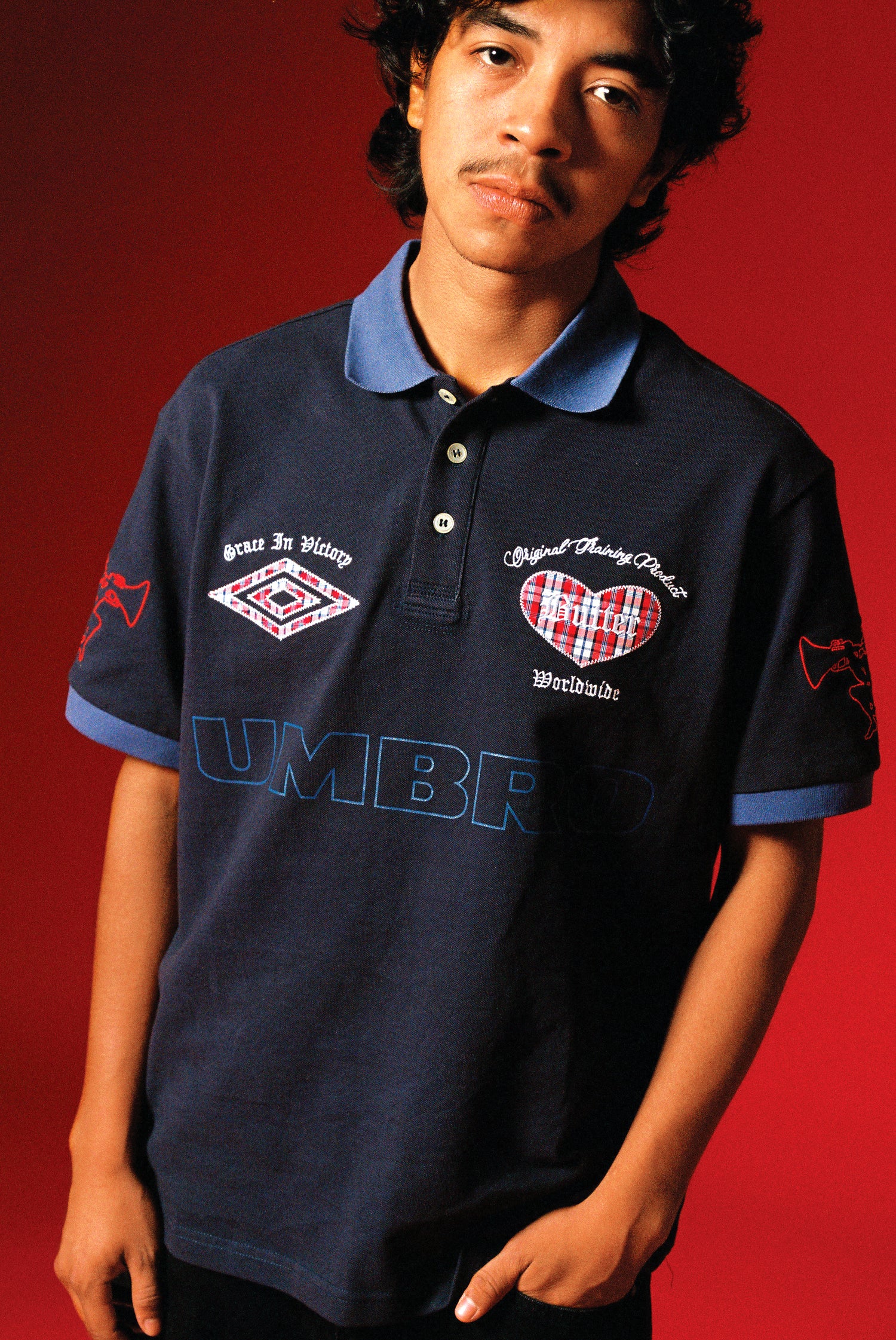 Victory Polo, Navy / Slate