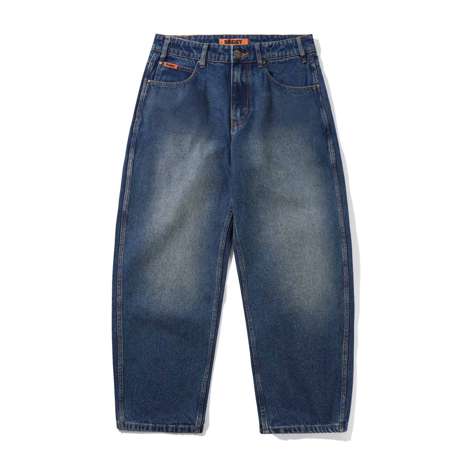 Baggy Denim Jeans, Washed Black – Butter Goods