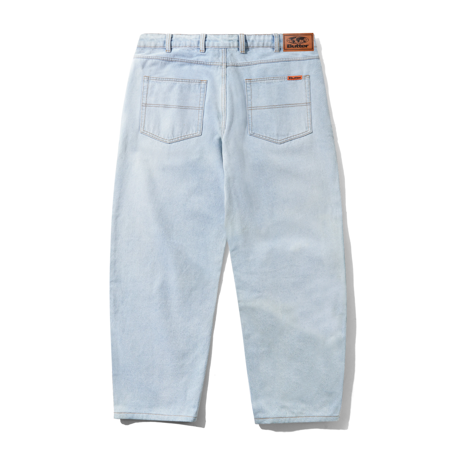 Baggy Denim Jeans, Light Blue