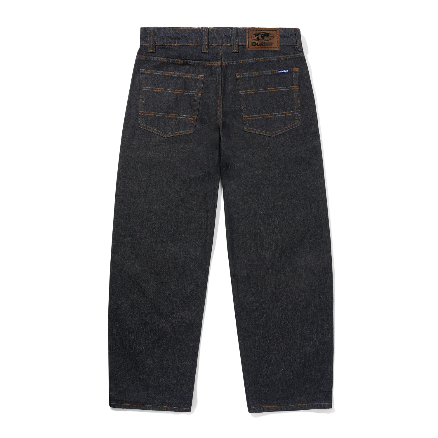Baggy Denim Jeans, Raw Indigo