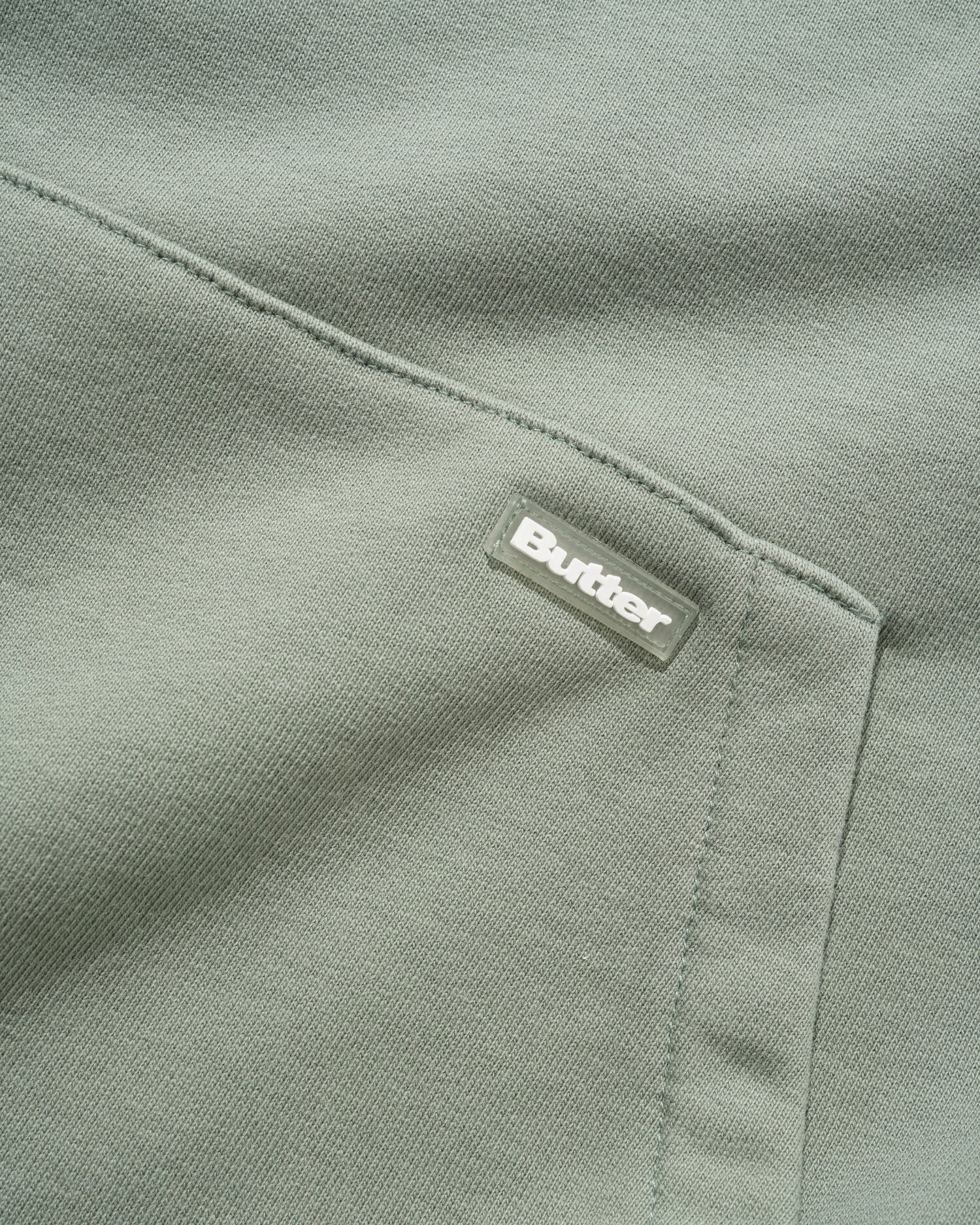 Basic Pullover Hood, Washed Dull Mint
