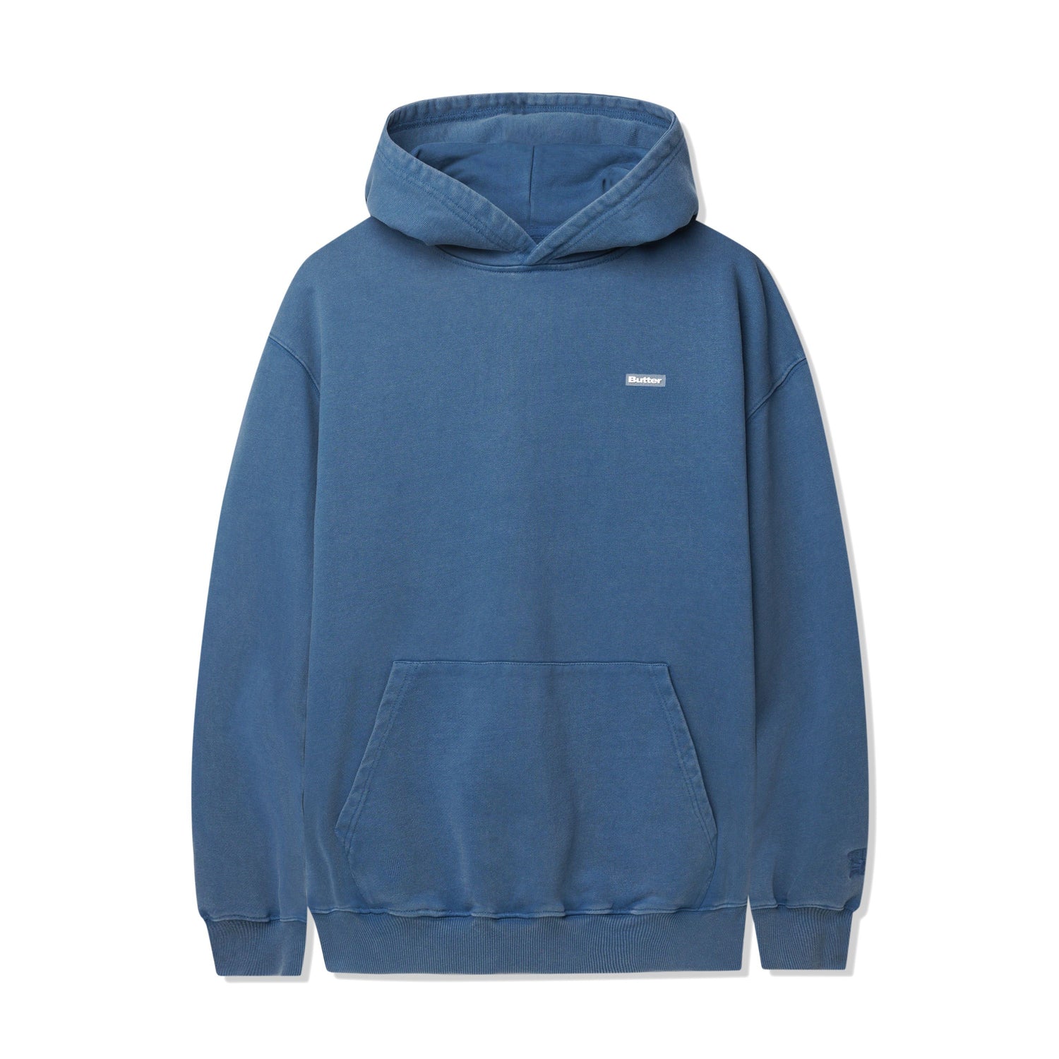 Basic Pullover Hood, Washed Navy