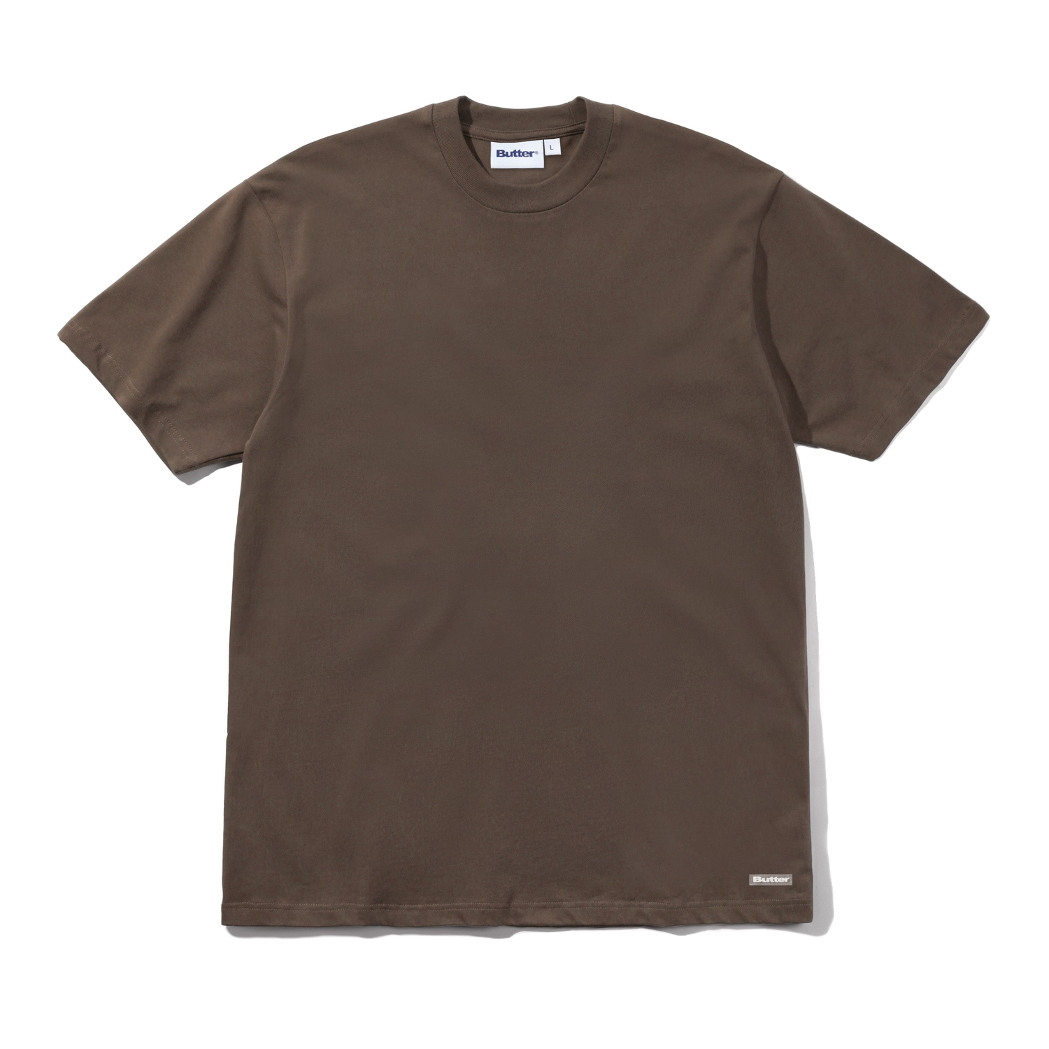 Basic Tee, Washed Brown