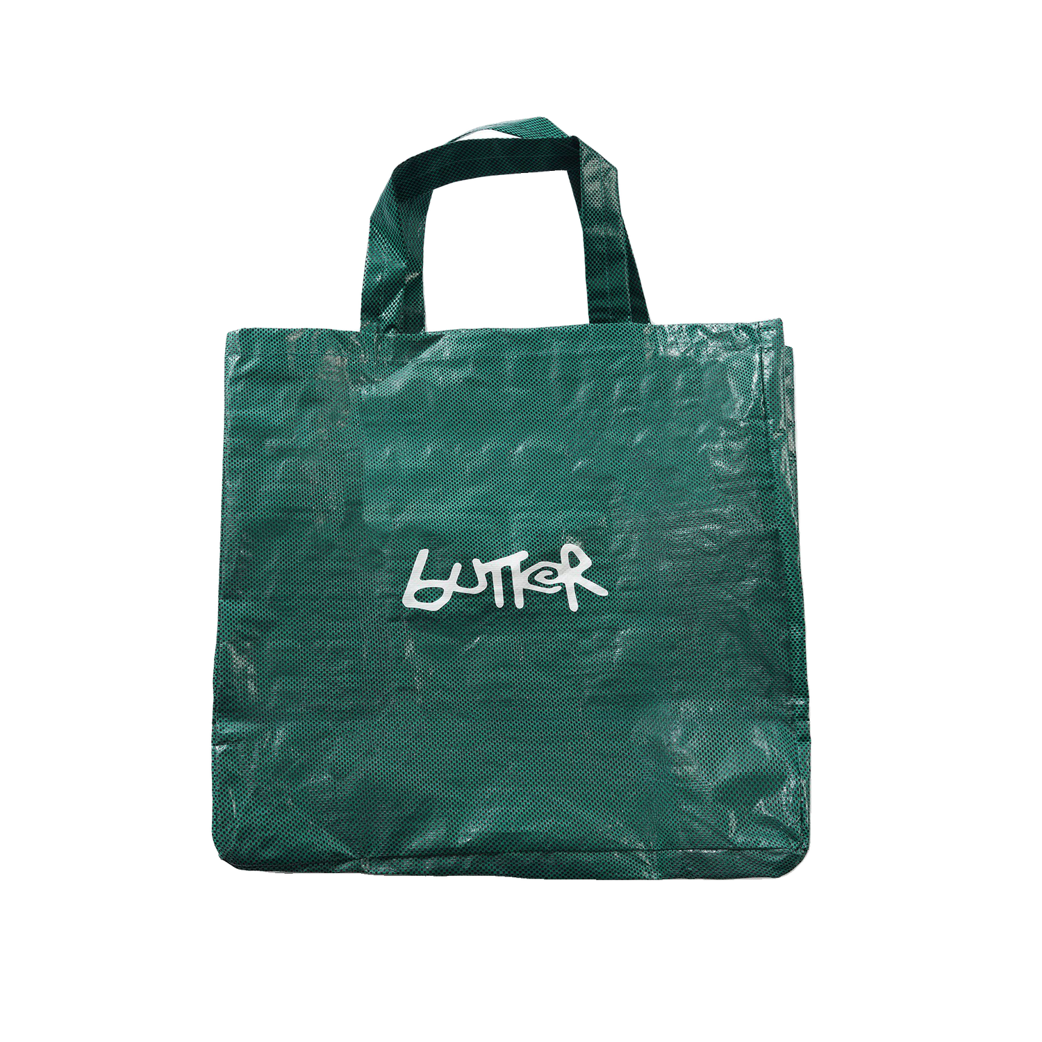 Beach Tote, Green / Black