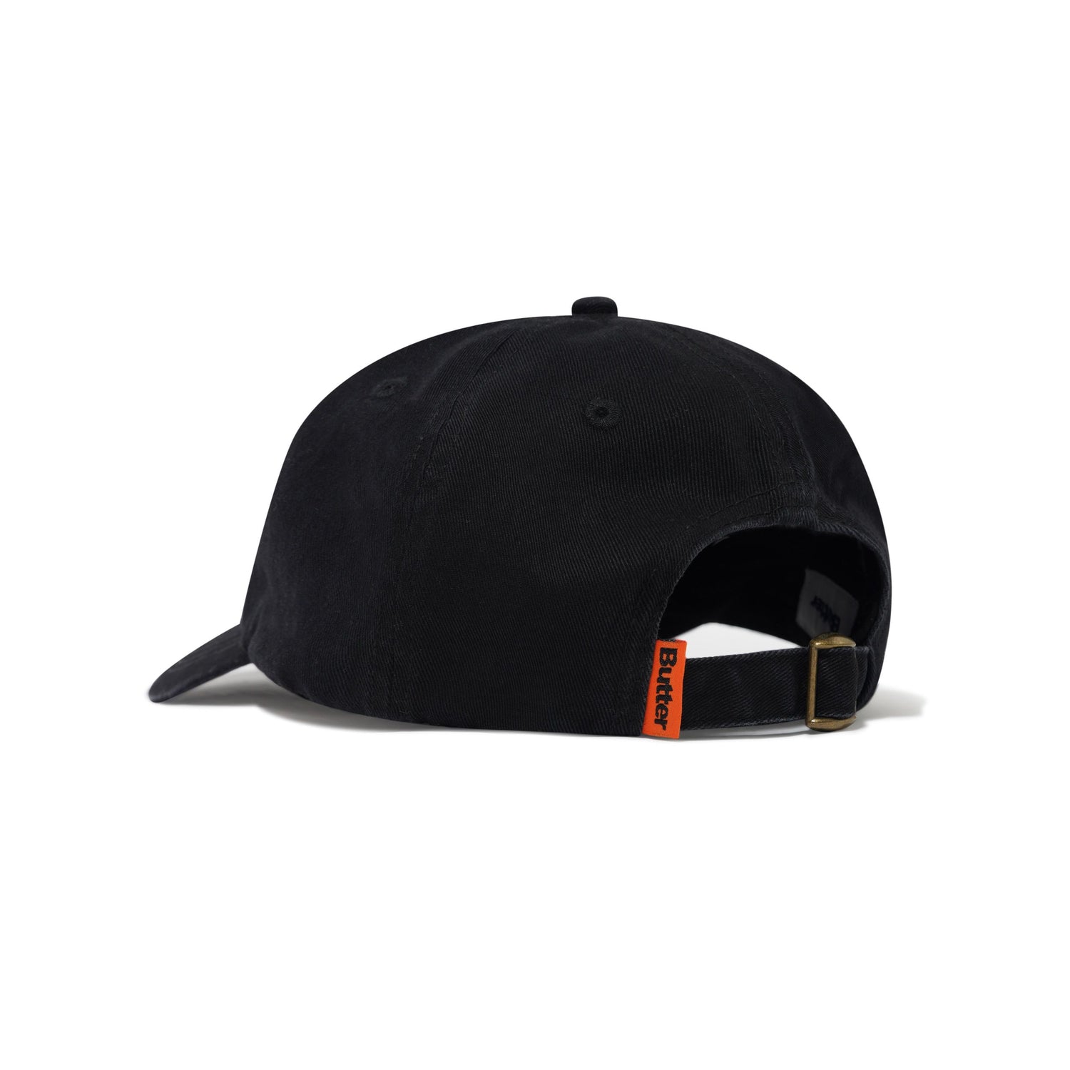 Bear 6 Panel Cap, Black