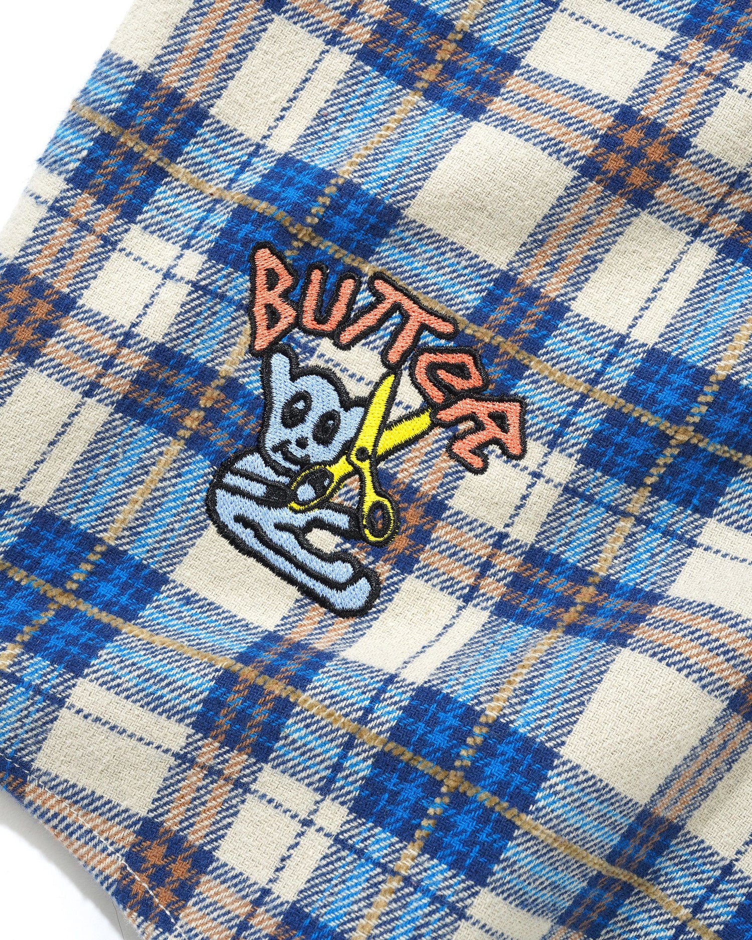 Bear Flannel Shirt, Blue