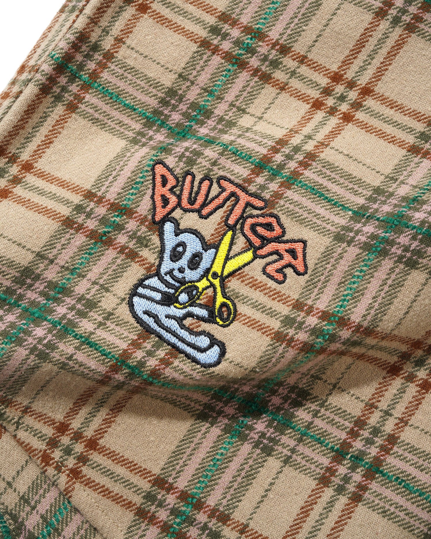 Bear Flannel Shirt, Khaki