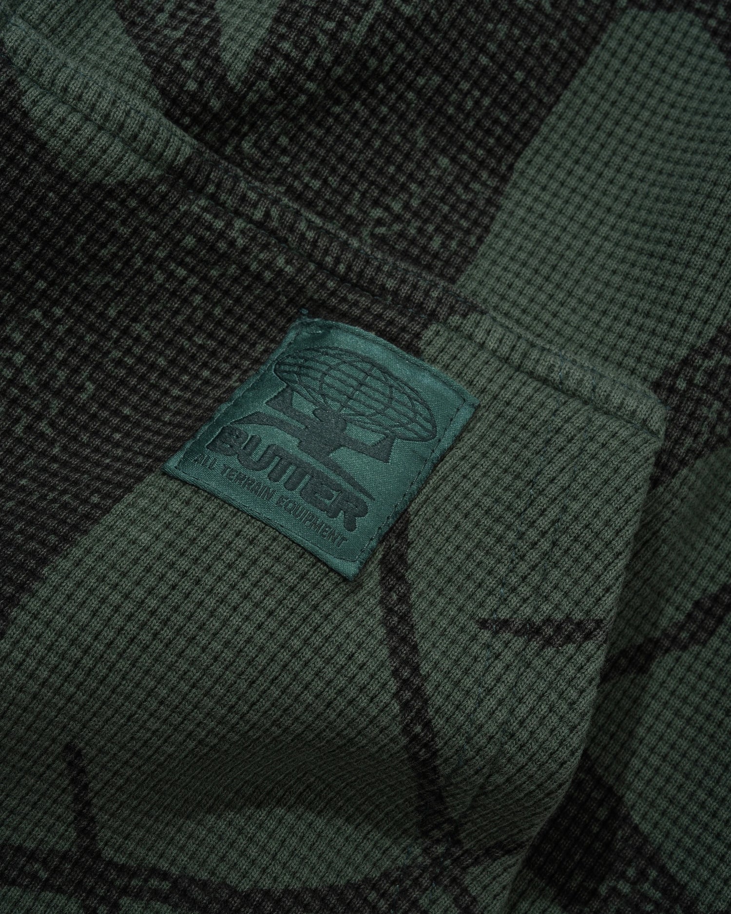 Bleach Waffle Zip-Thru Hood, Branch Camo