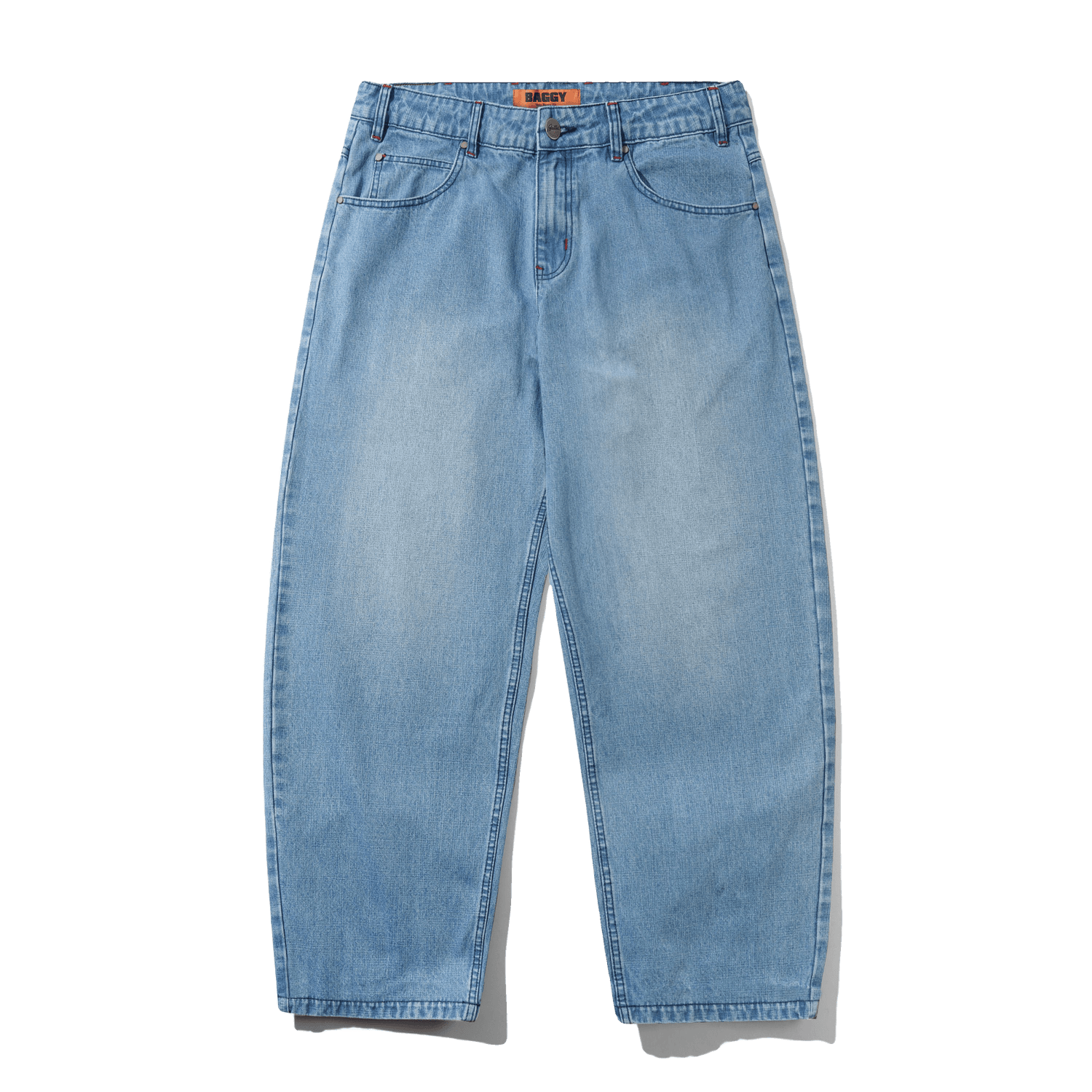 Blotch Denim Jeans, Streaky Blue