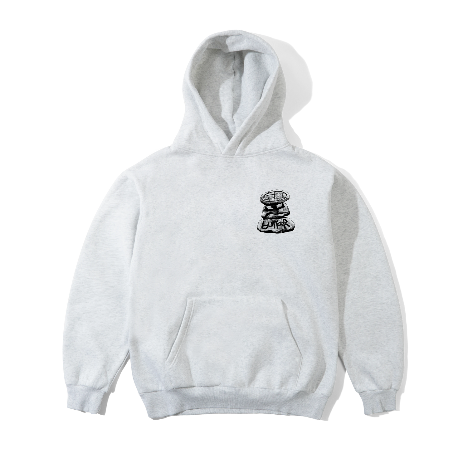 Boulder Terrain Pullover Hood, Ash