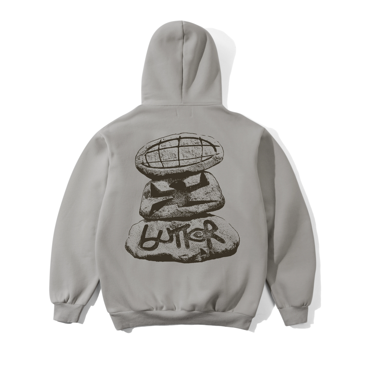 Boulder Terrain Pullover Hood, Dust
