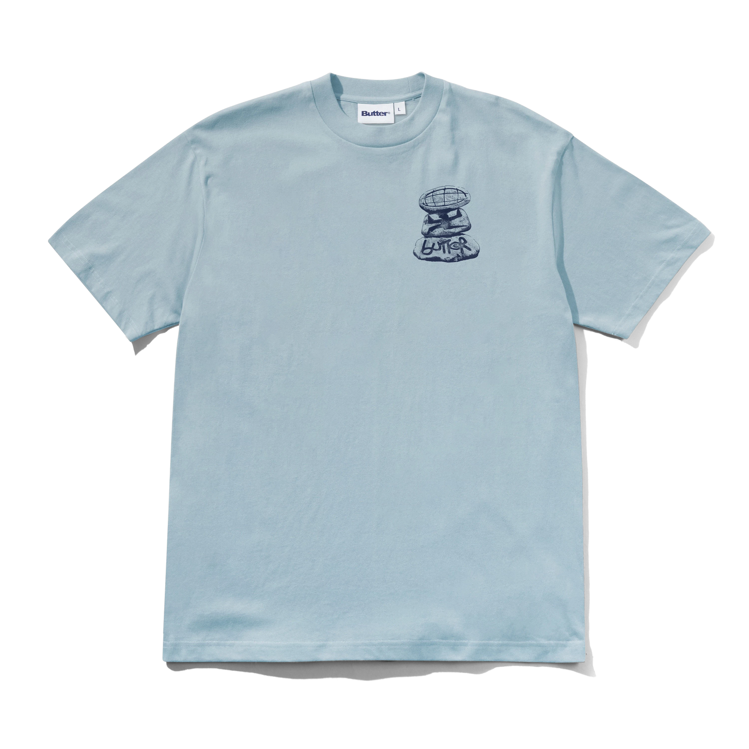 Boulder Terrain Tee, Grey Blue