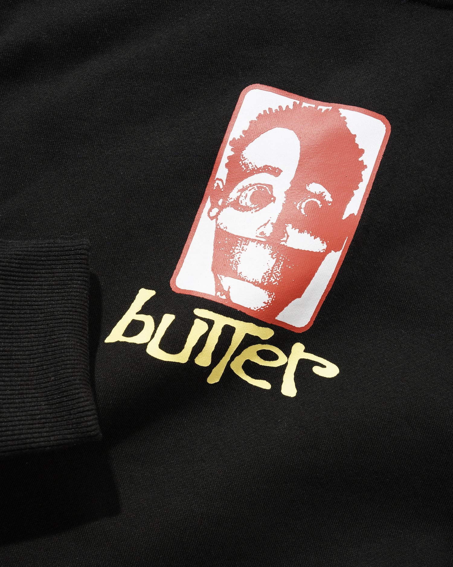 Bound Pullover Hood, Black