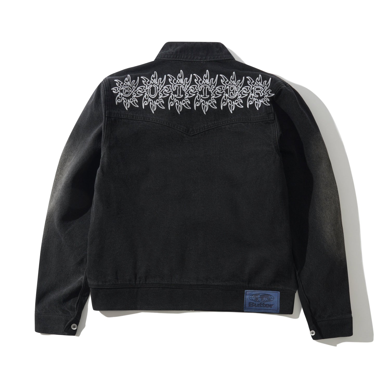 Bronco Denim Jacket, Black