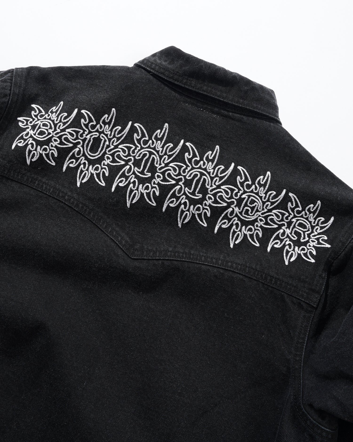 Bronco Denim Jacket, Black