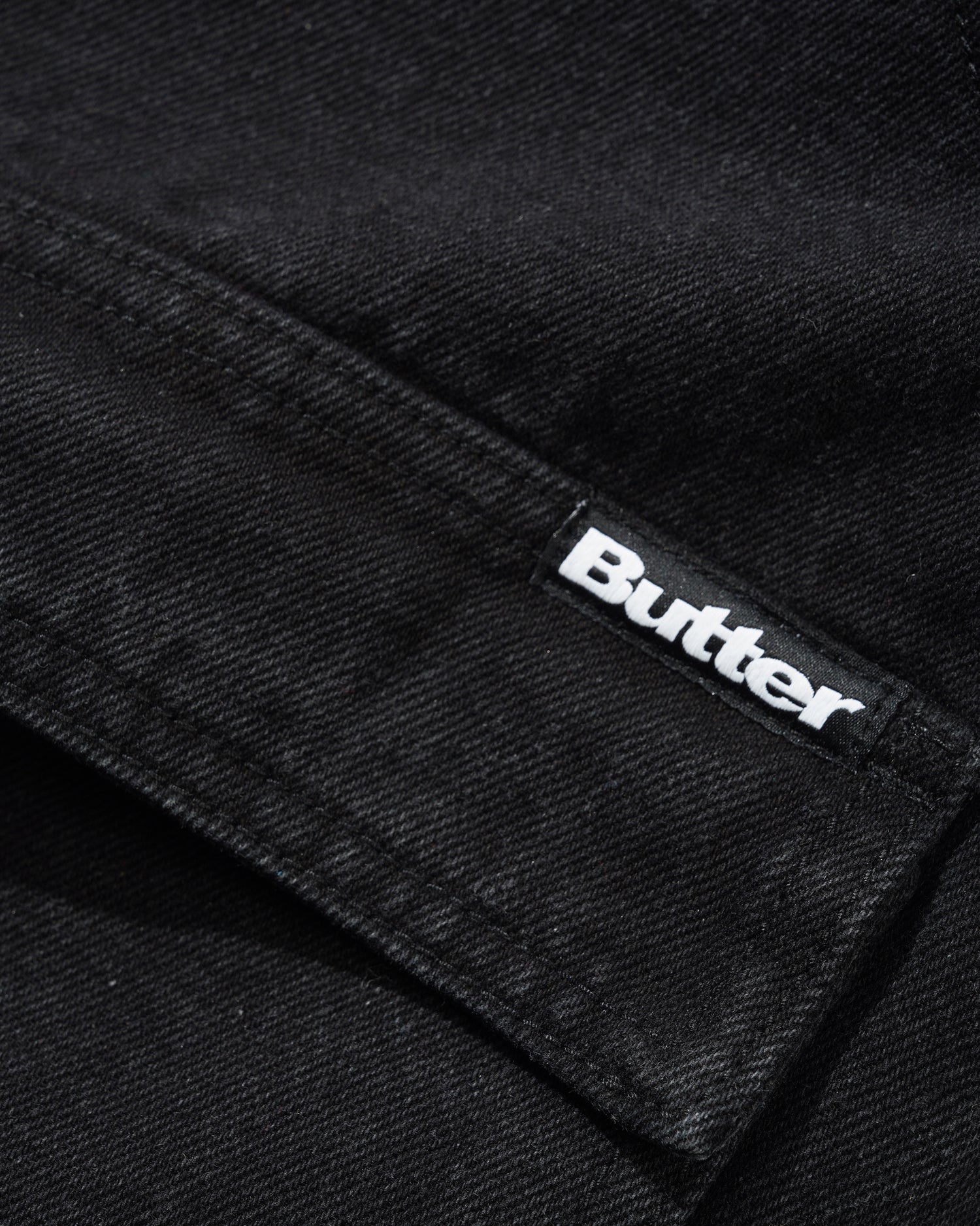 Bronco Denim Jacket, Black