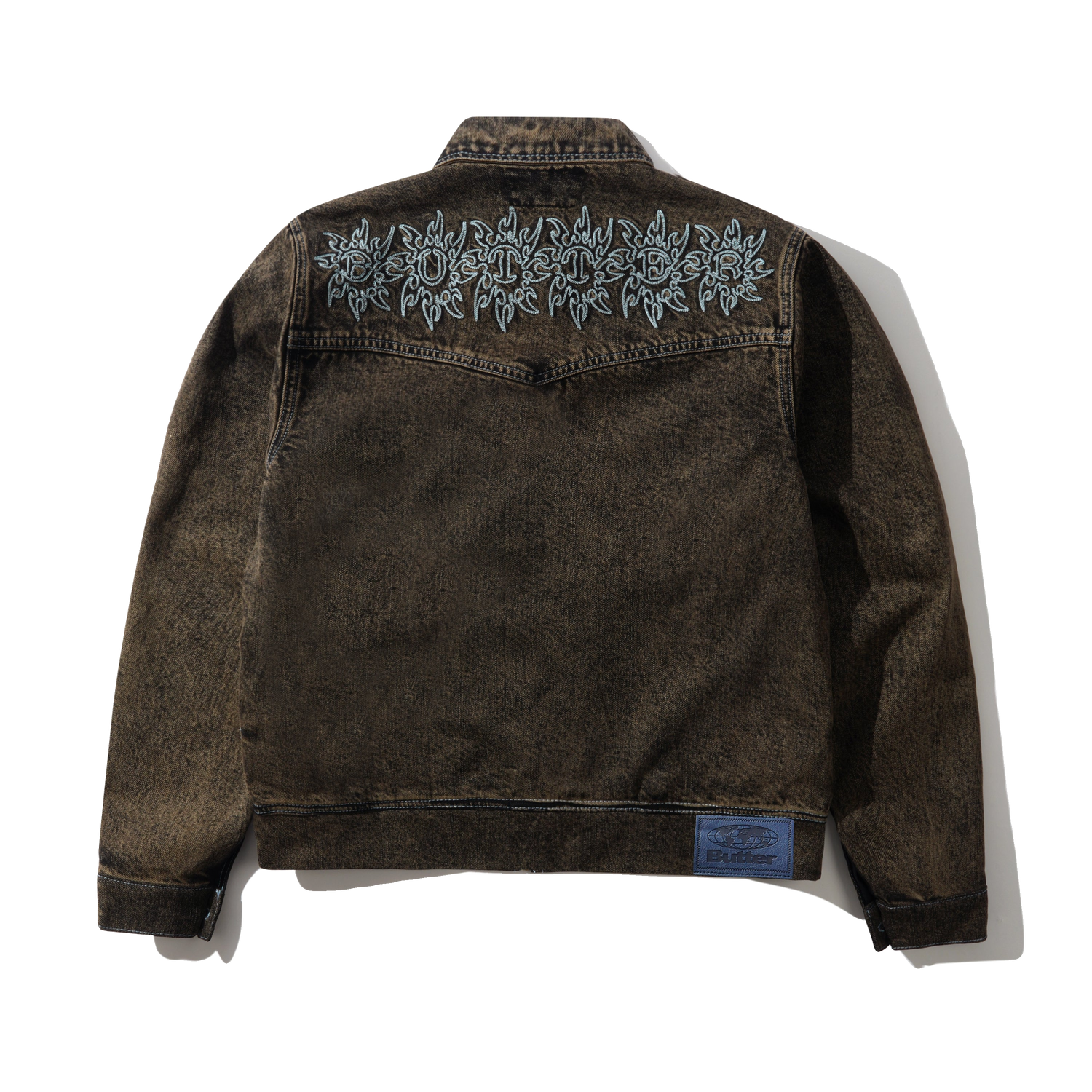 Bronco Denim Jacket, Tinted Brown