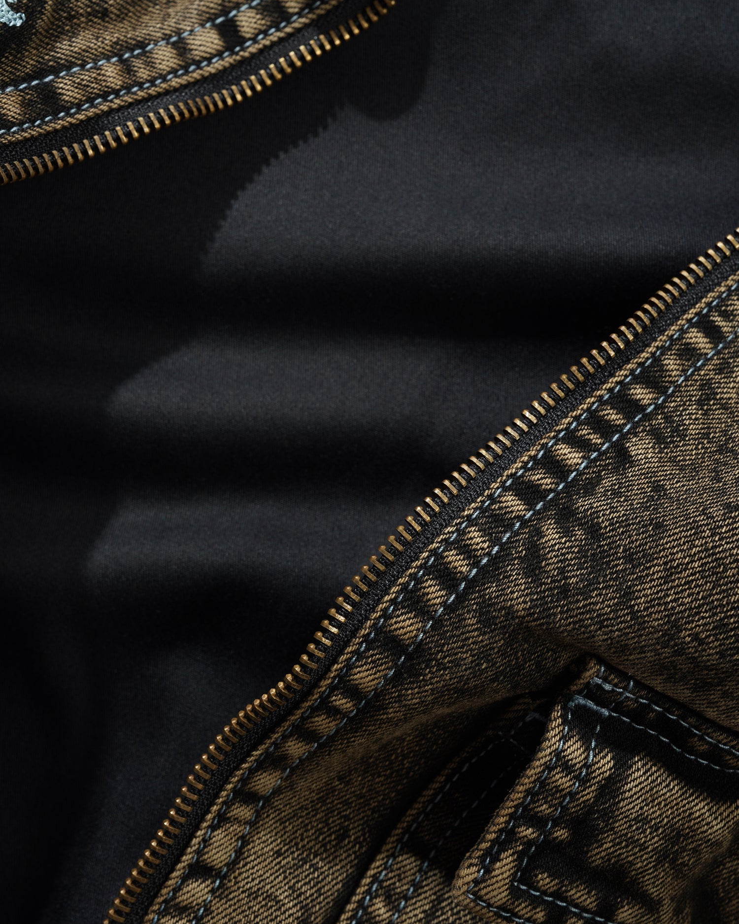Bronco Denim Jacket, Tinted Brown