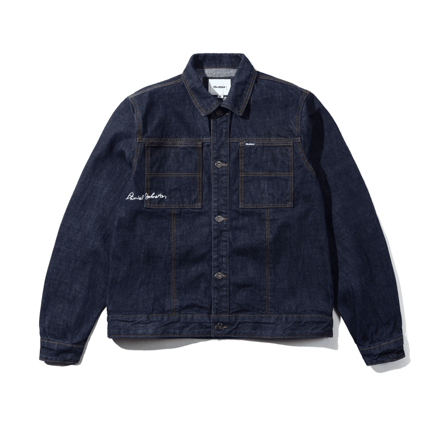 Bull Selvedge Denim Jacket, Raw Indigo