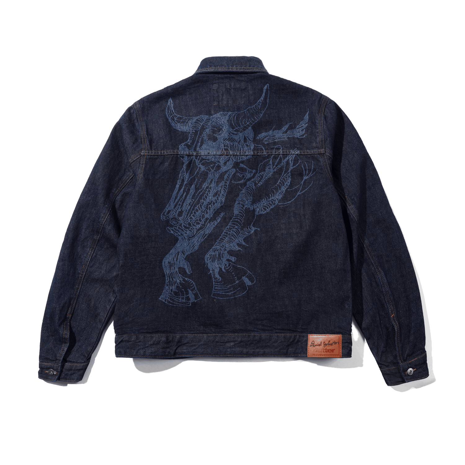 Bull Selvedge Denim Jacket, Raw Indigo