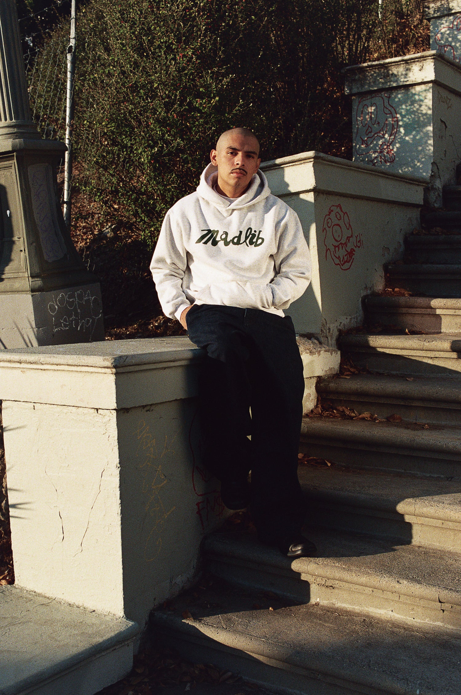 Madlib Pullover Hood, Ash