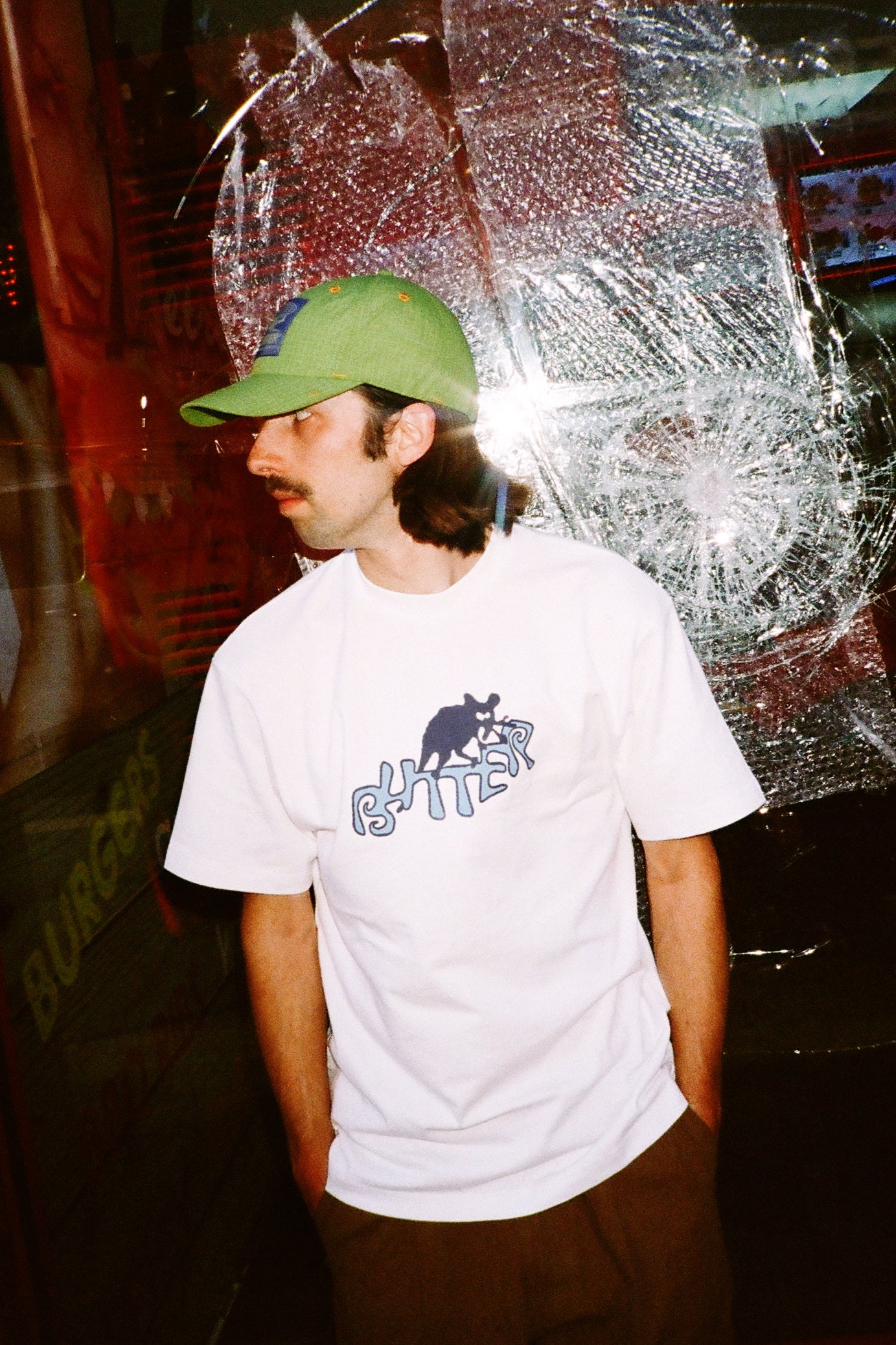 日本未入荷 新鋭ブランド BUTTER GOODS Rascal T-Shirt Rascal Tee, White – Butter Goods