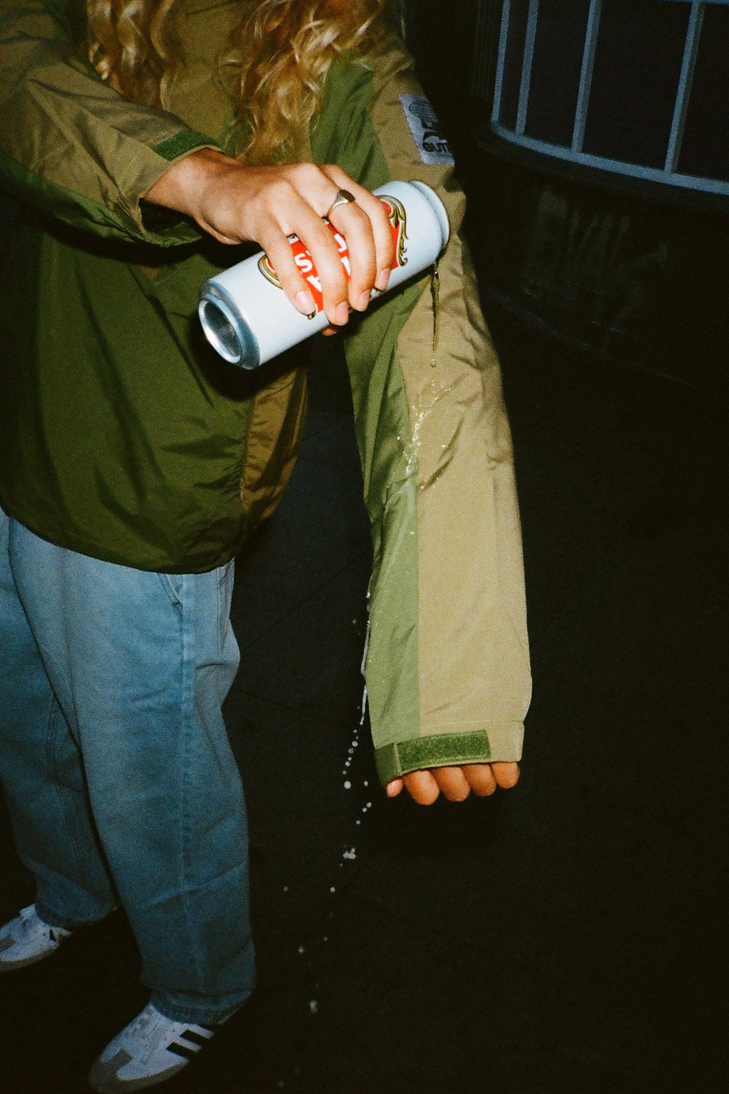 Contour Anorak, Sage / Stone