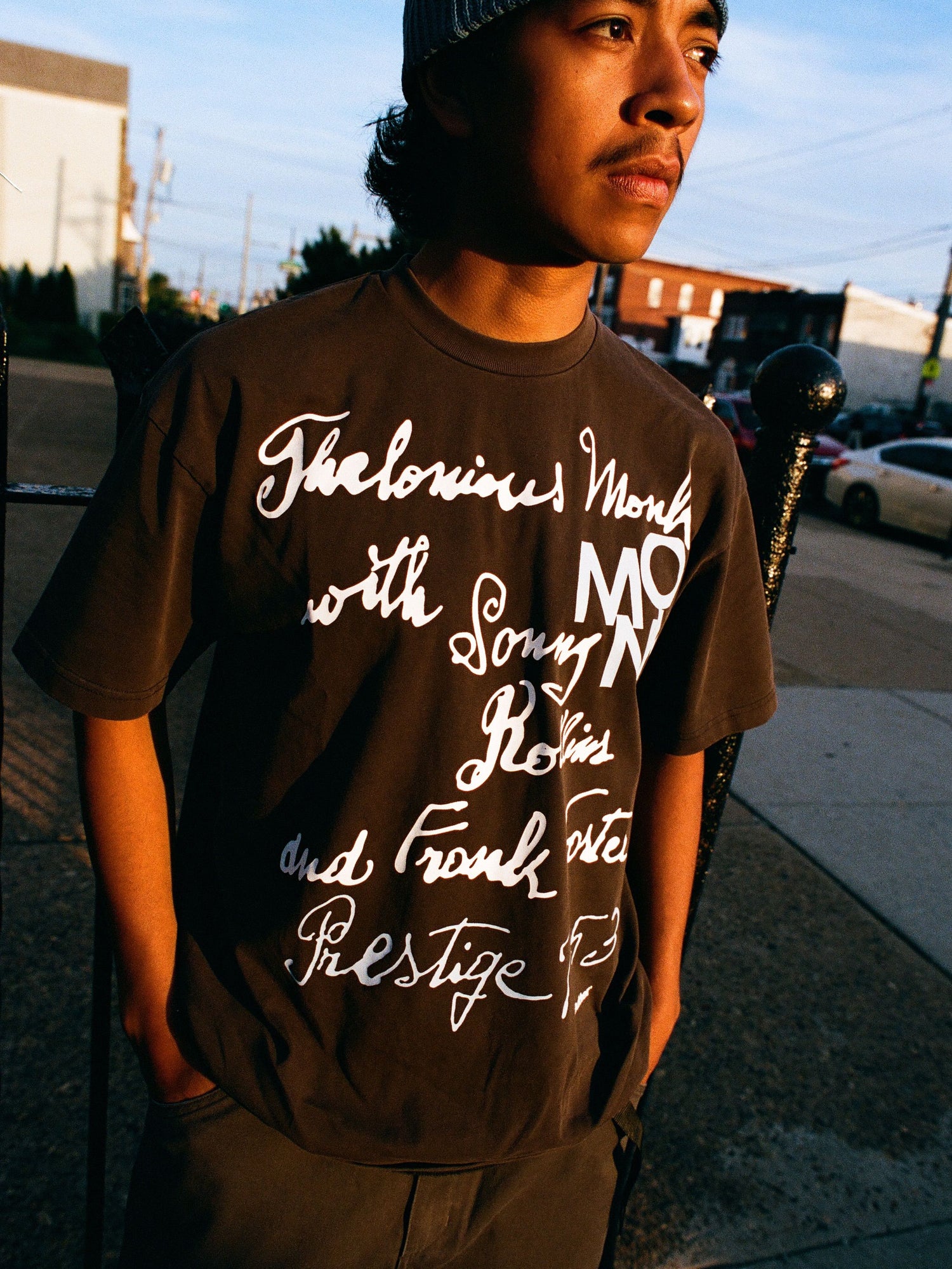 Prestige Tee, Washed Charcoal