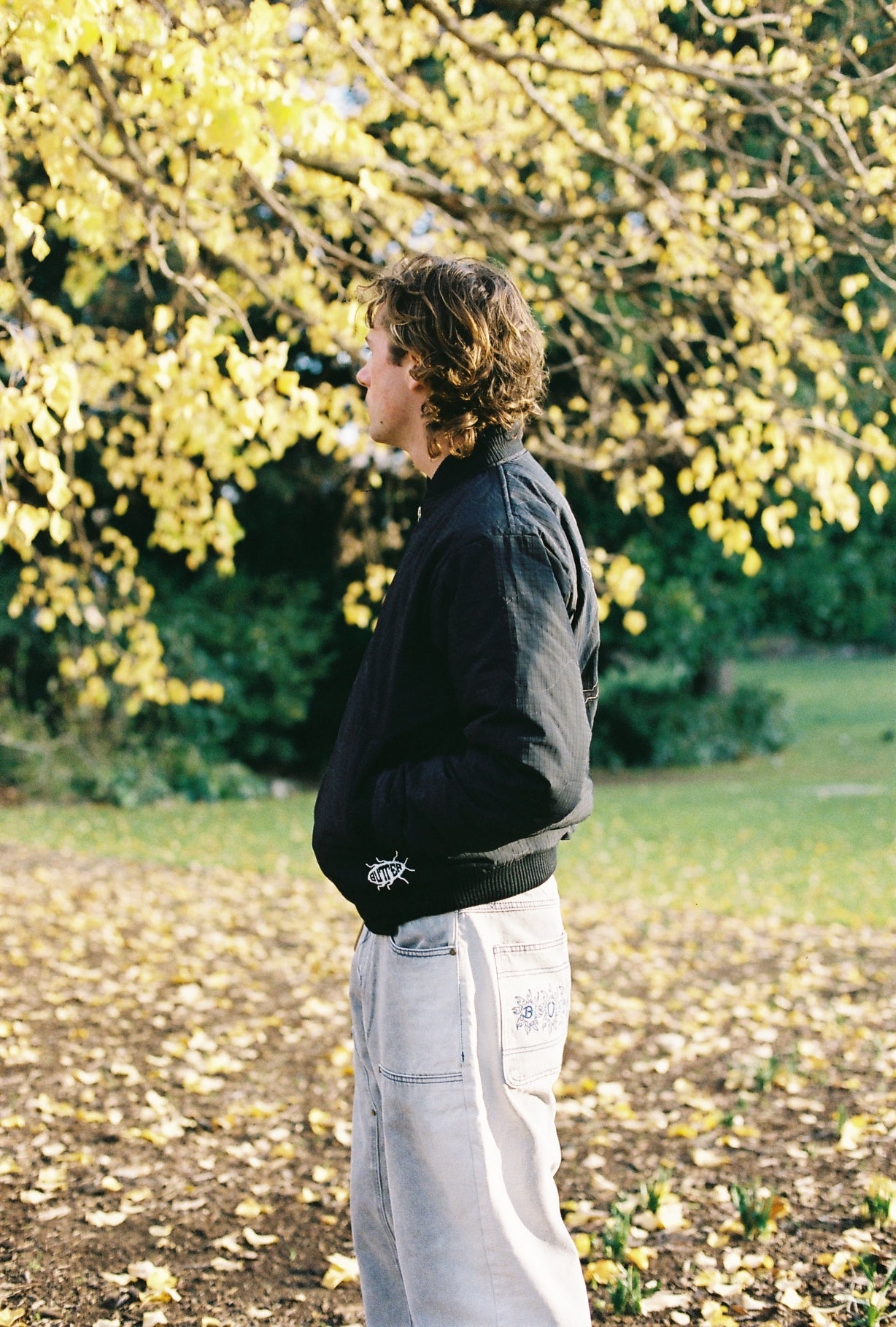 Roach Bomber Jacket, Black