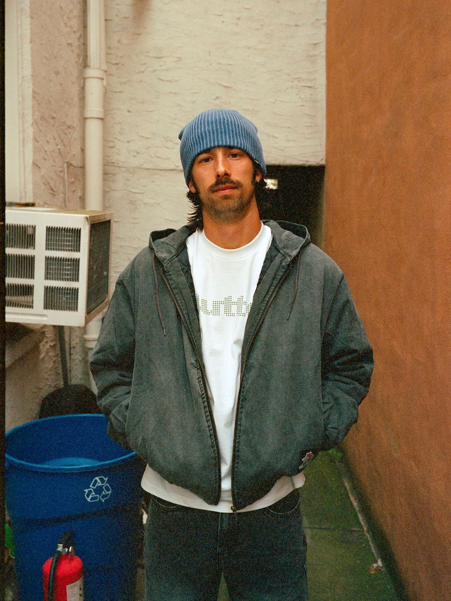 Insulated Work Jacket, Washed Black