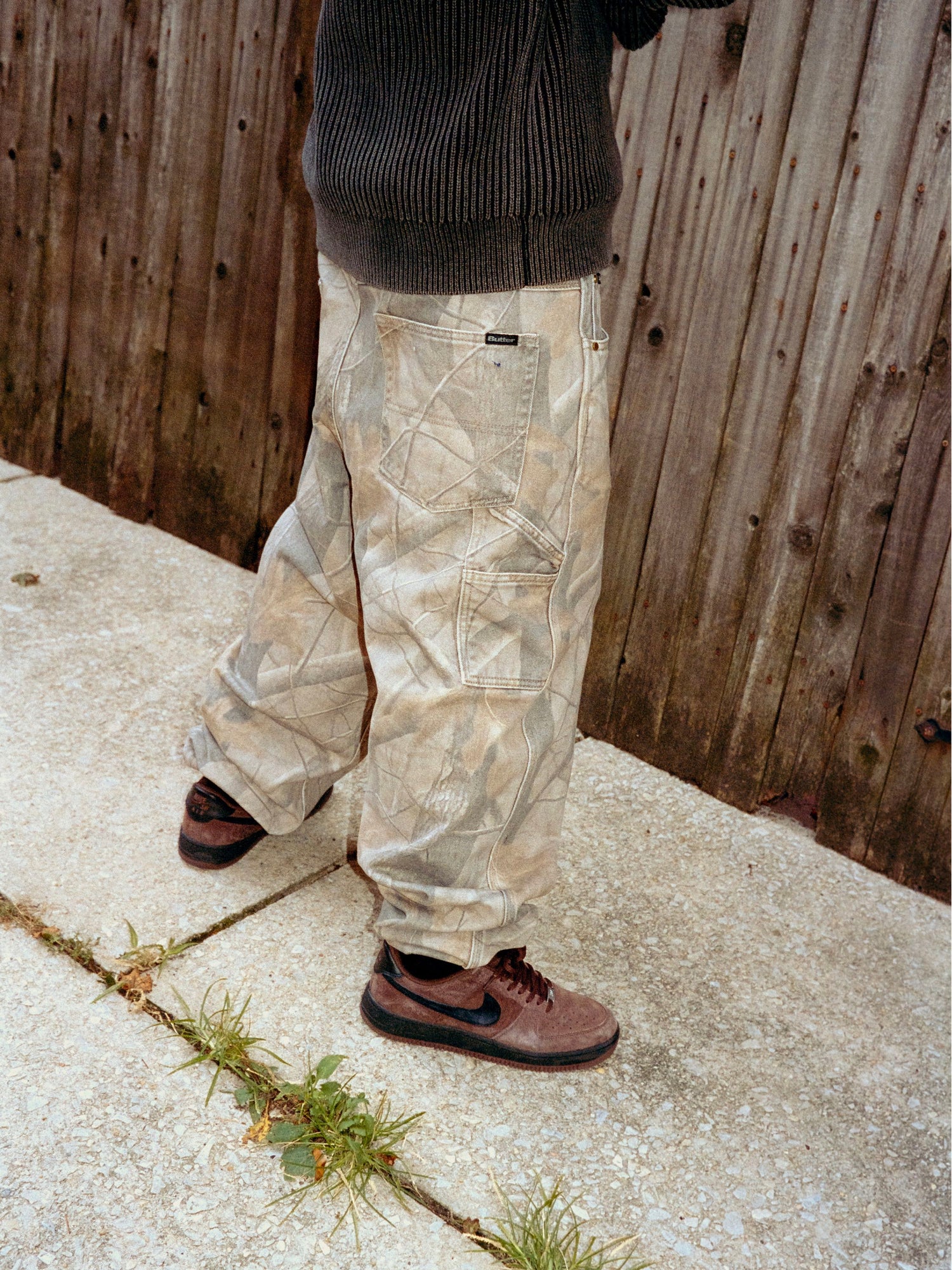 Carpenter Denim Jeans, Forest Camo