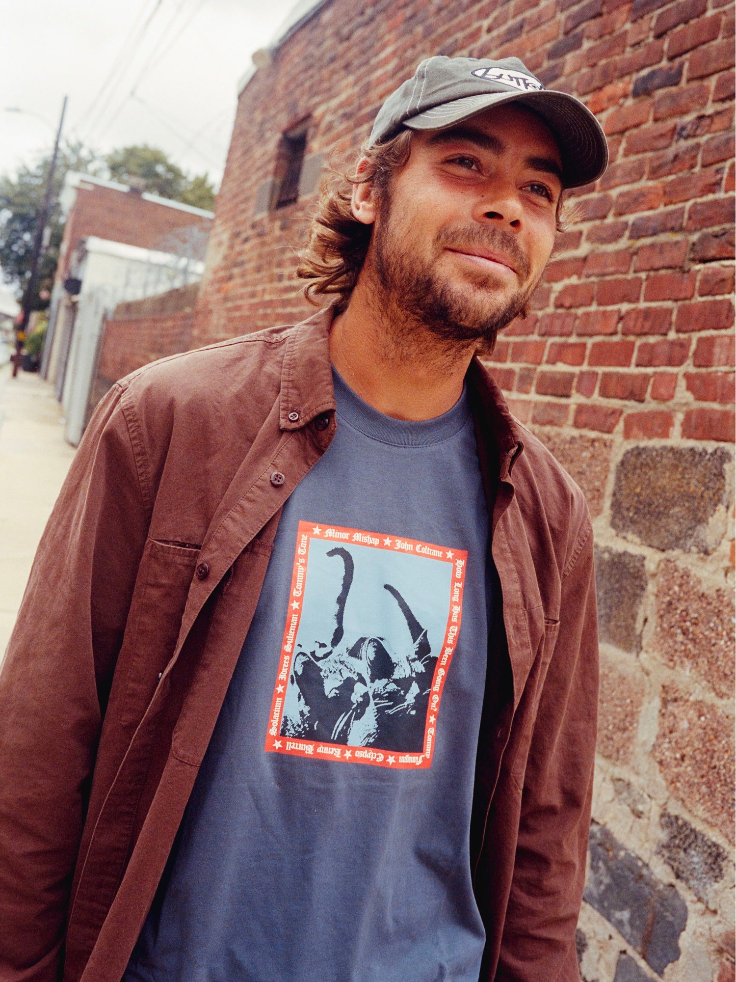 Minor Mishap Tee, Slate
