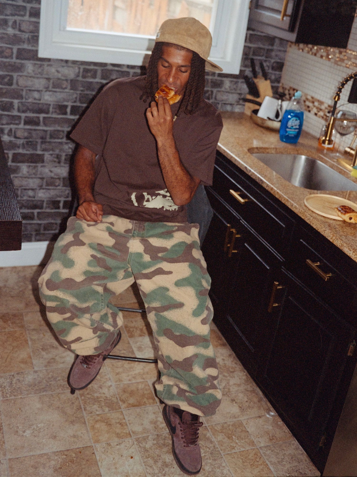 Work Pants, Spray Camo
