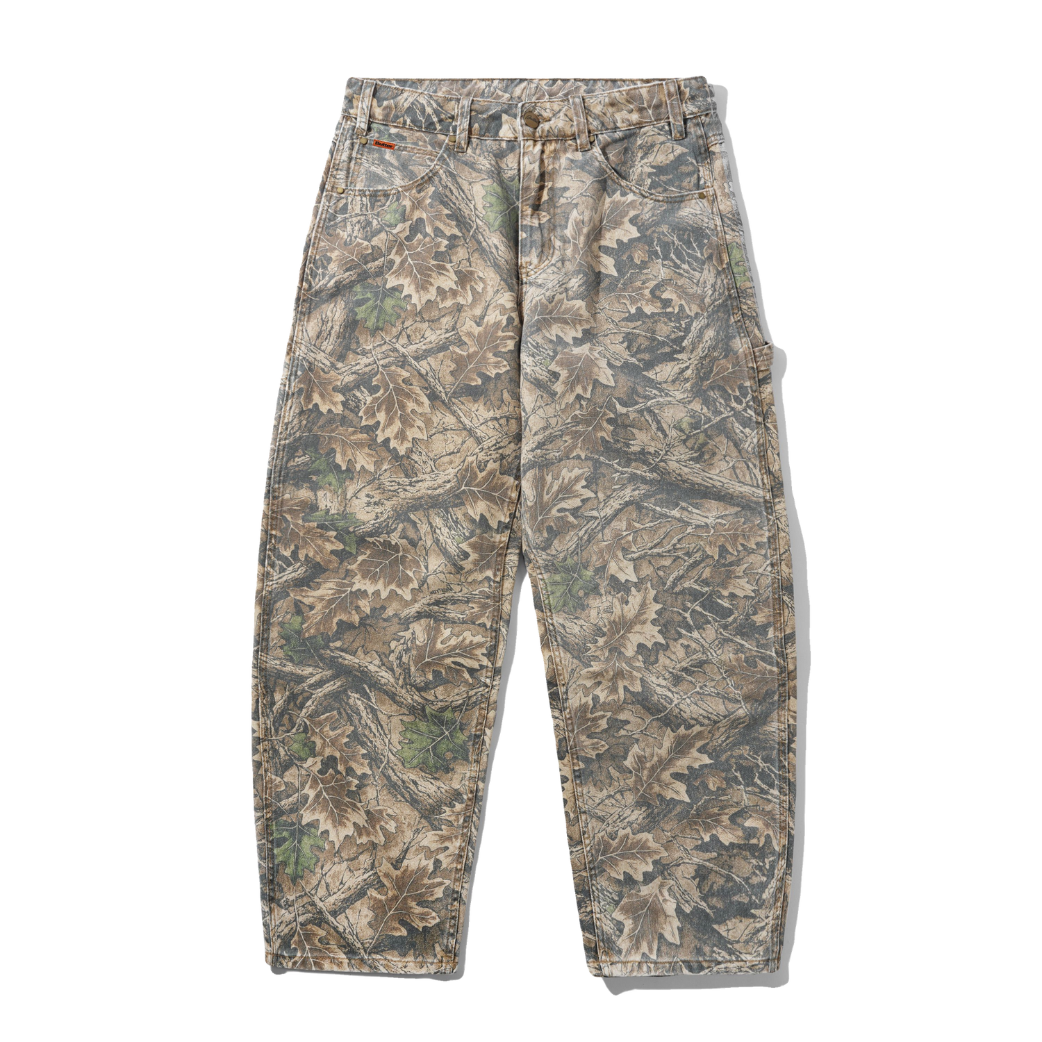 Carpenter Denim Jeans, Forest Camo