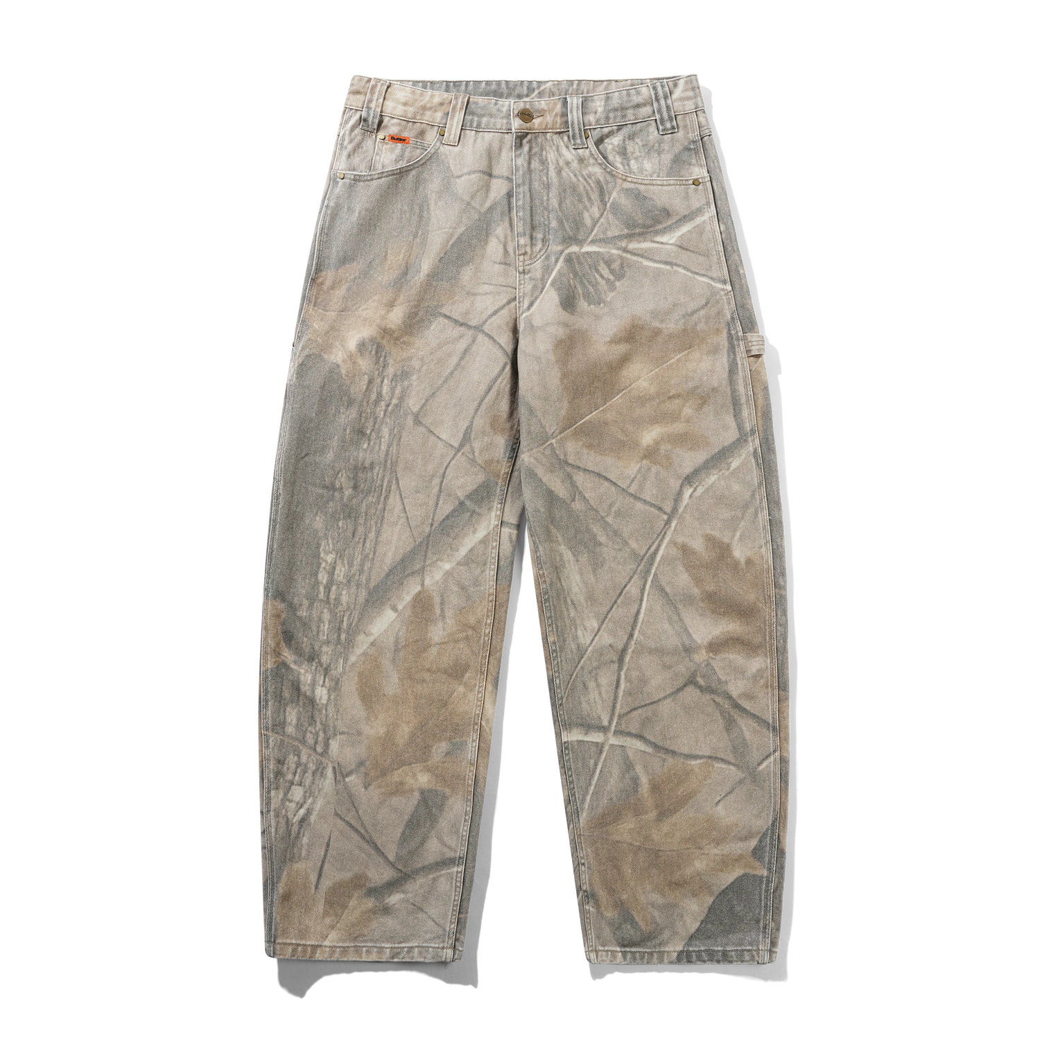 Carpenter Denim Jeans, Forest Camo