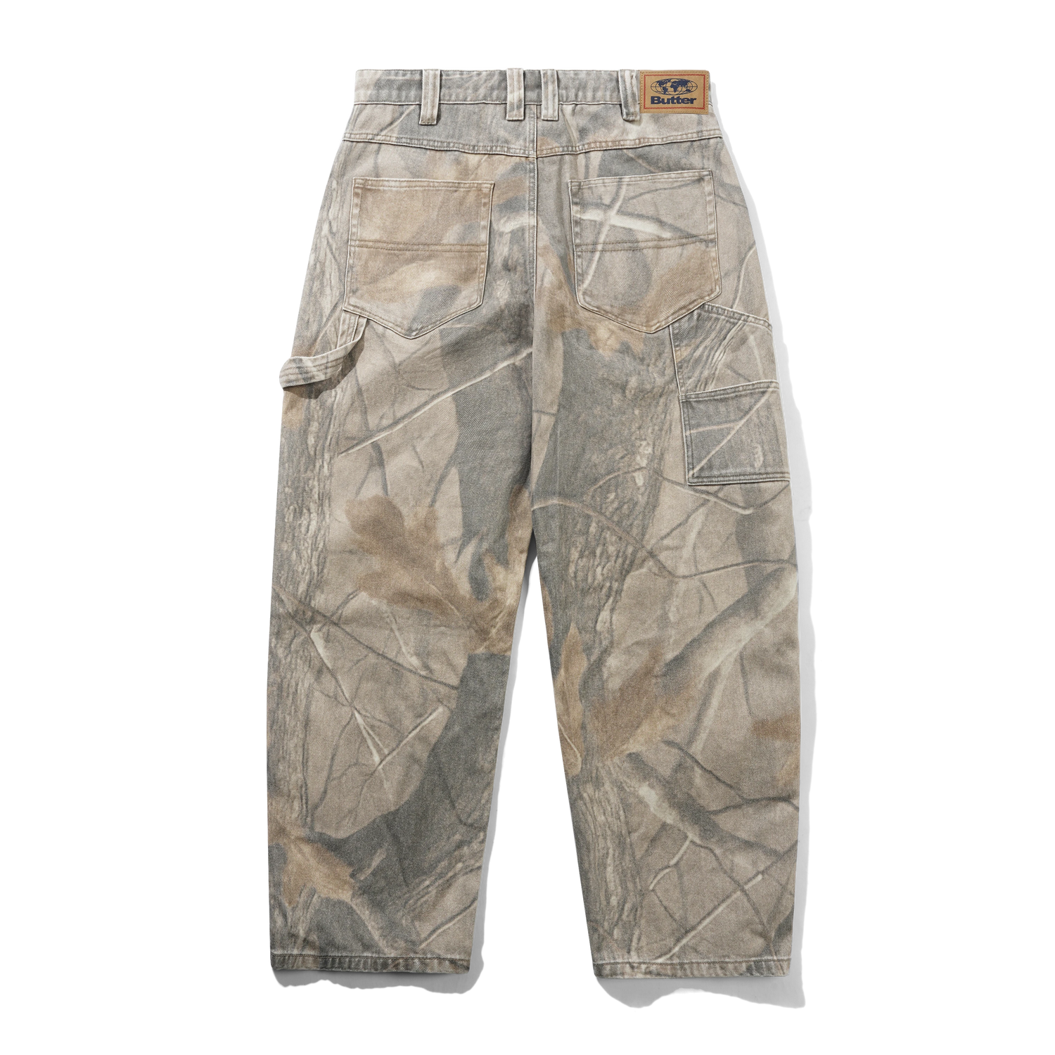 Carpenter Denim Jeans, Forest Camo