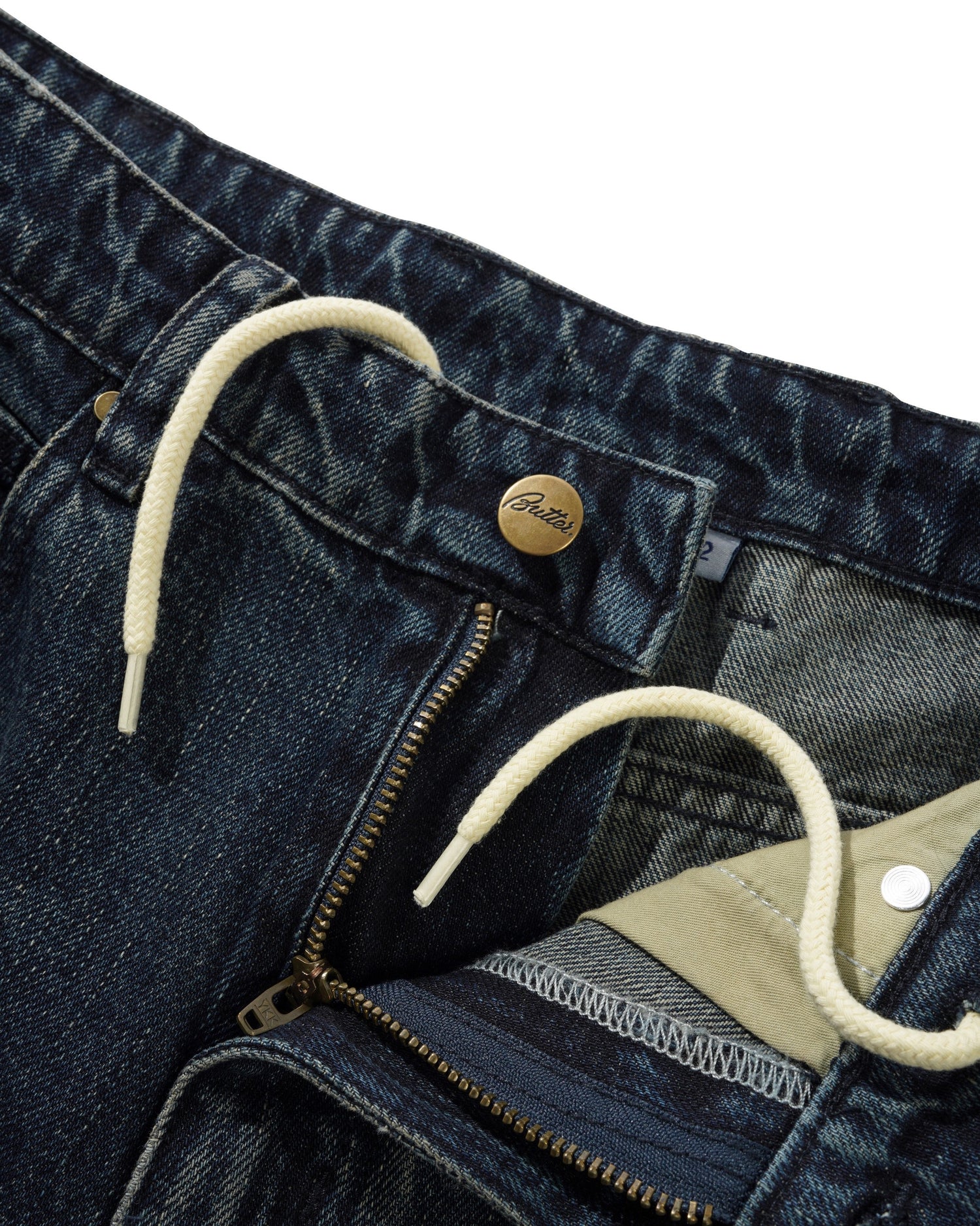 Carpenter Denim Shorts, Slub Dark Indigo