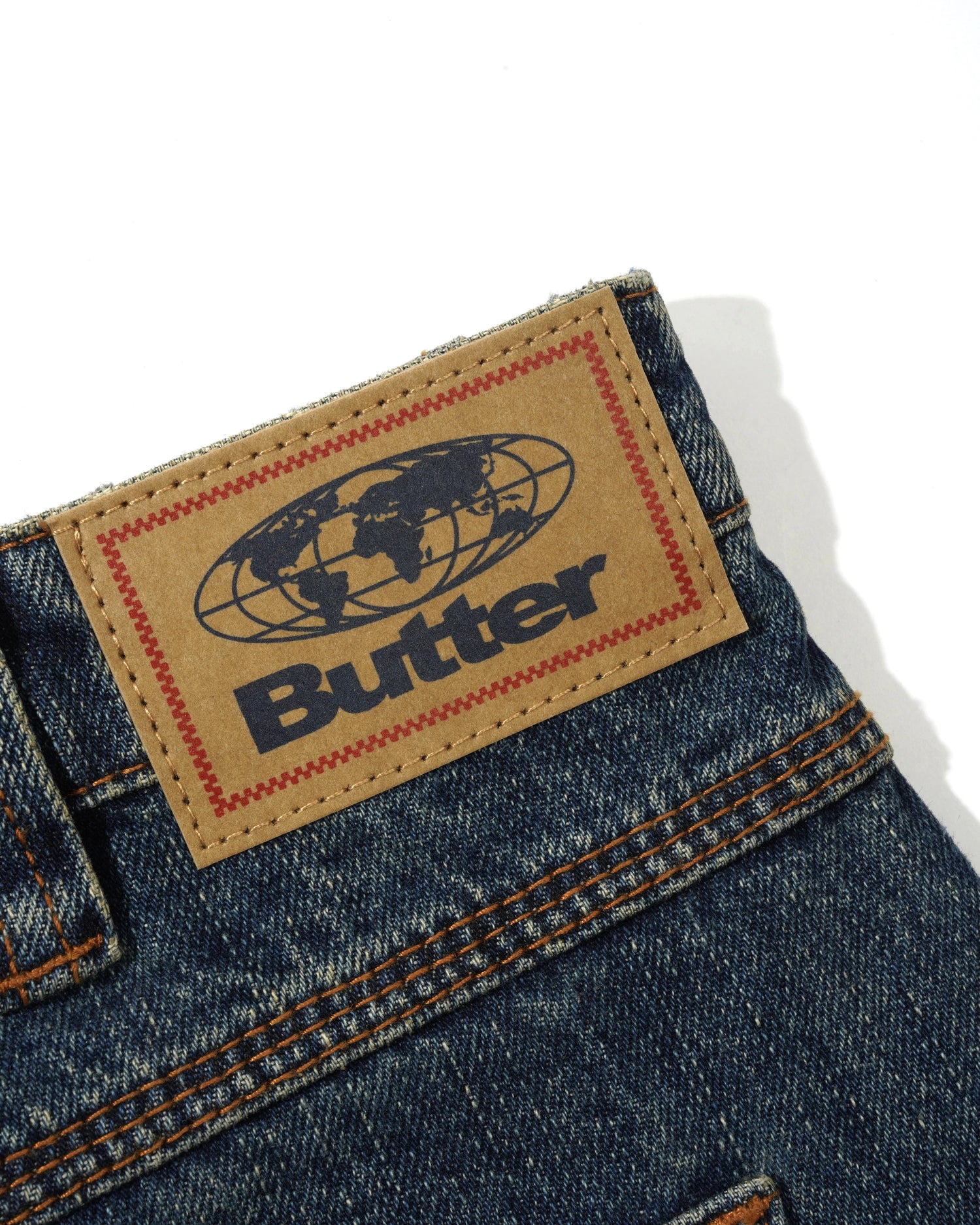 Carpenter Shorts, Dirty Indigo Wash