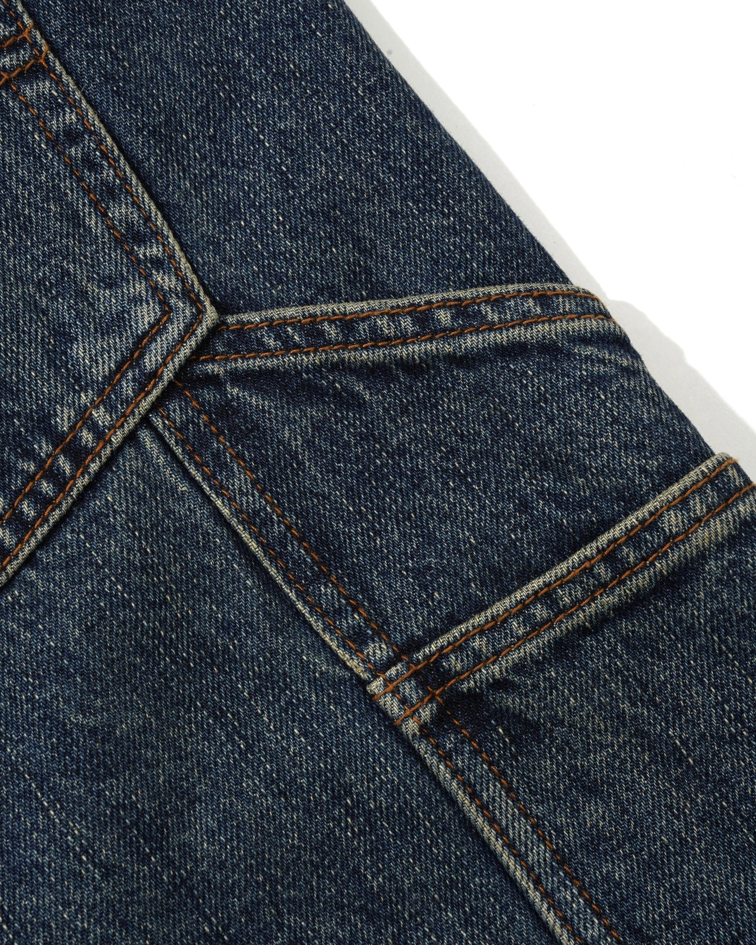 Carpenter Shorts, Dirty Indigo Wash