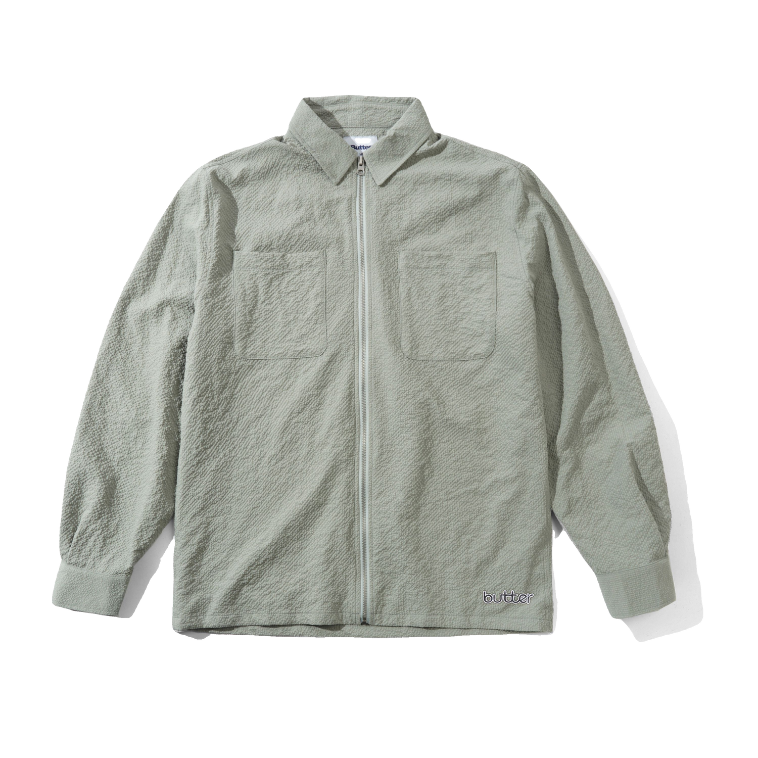 Carve Zip Shirt, Seafoam