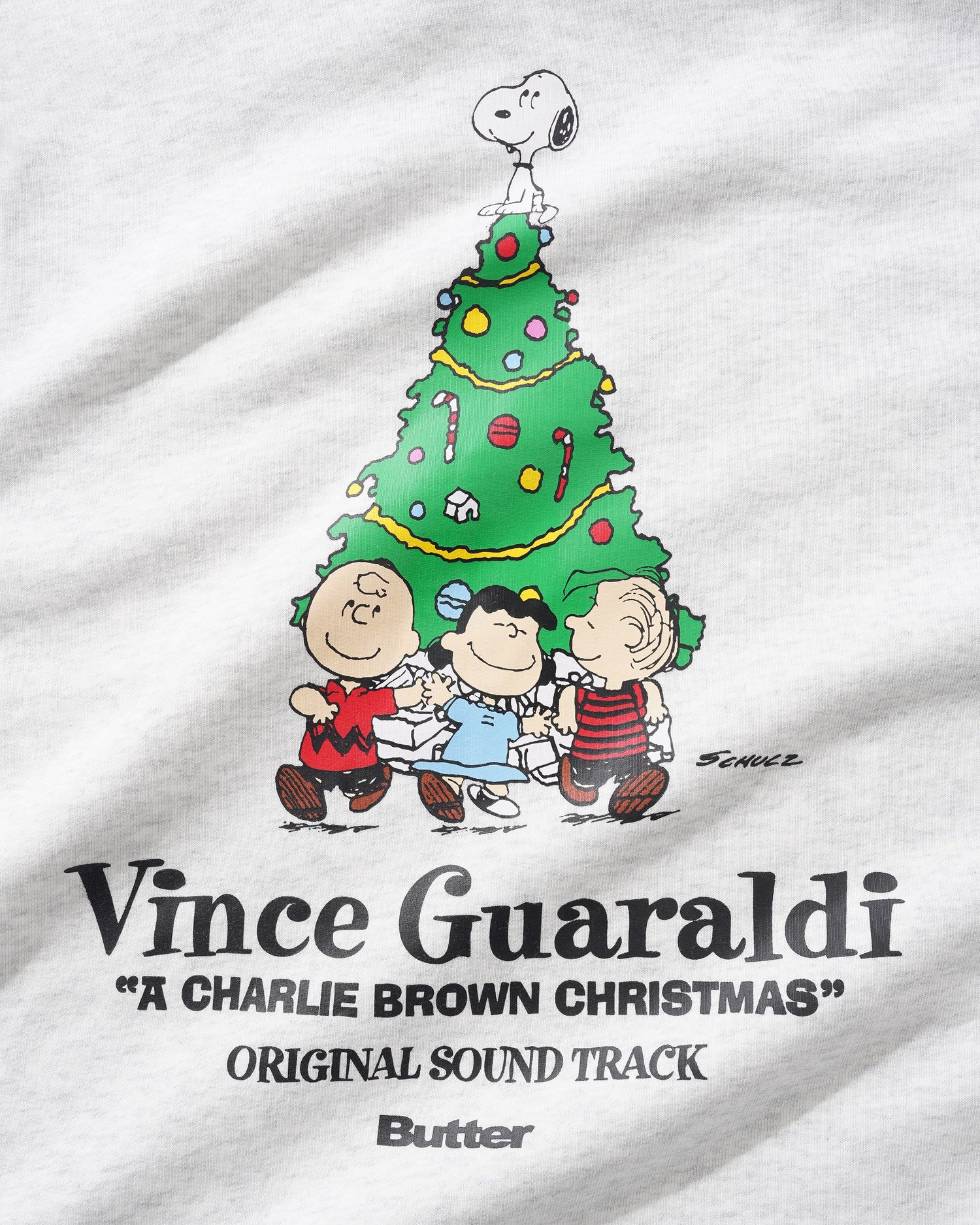 Charlie Brown Christmas Crewneck, Ash