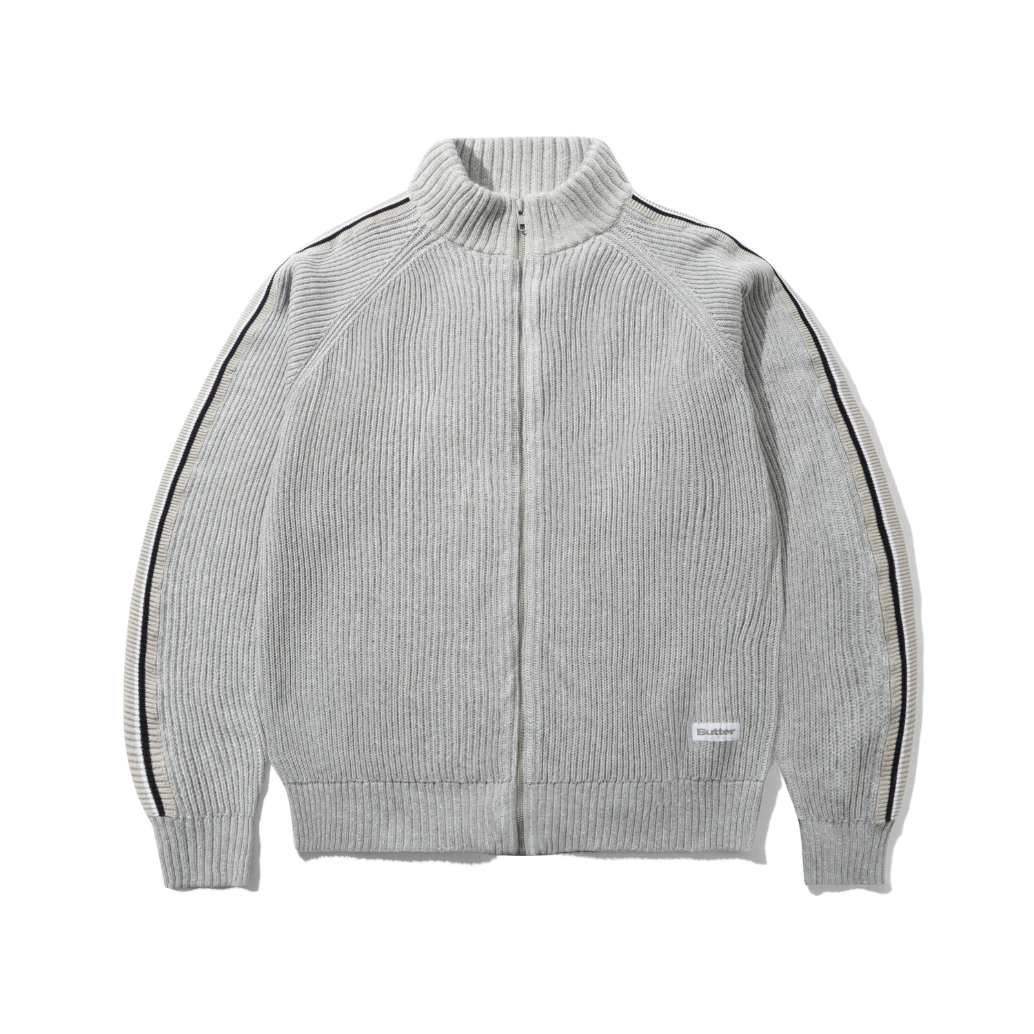Club Zip-Thru Knit, Ash