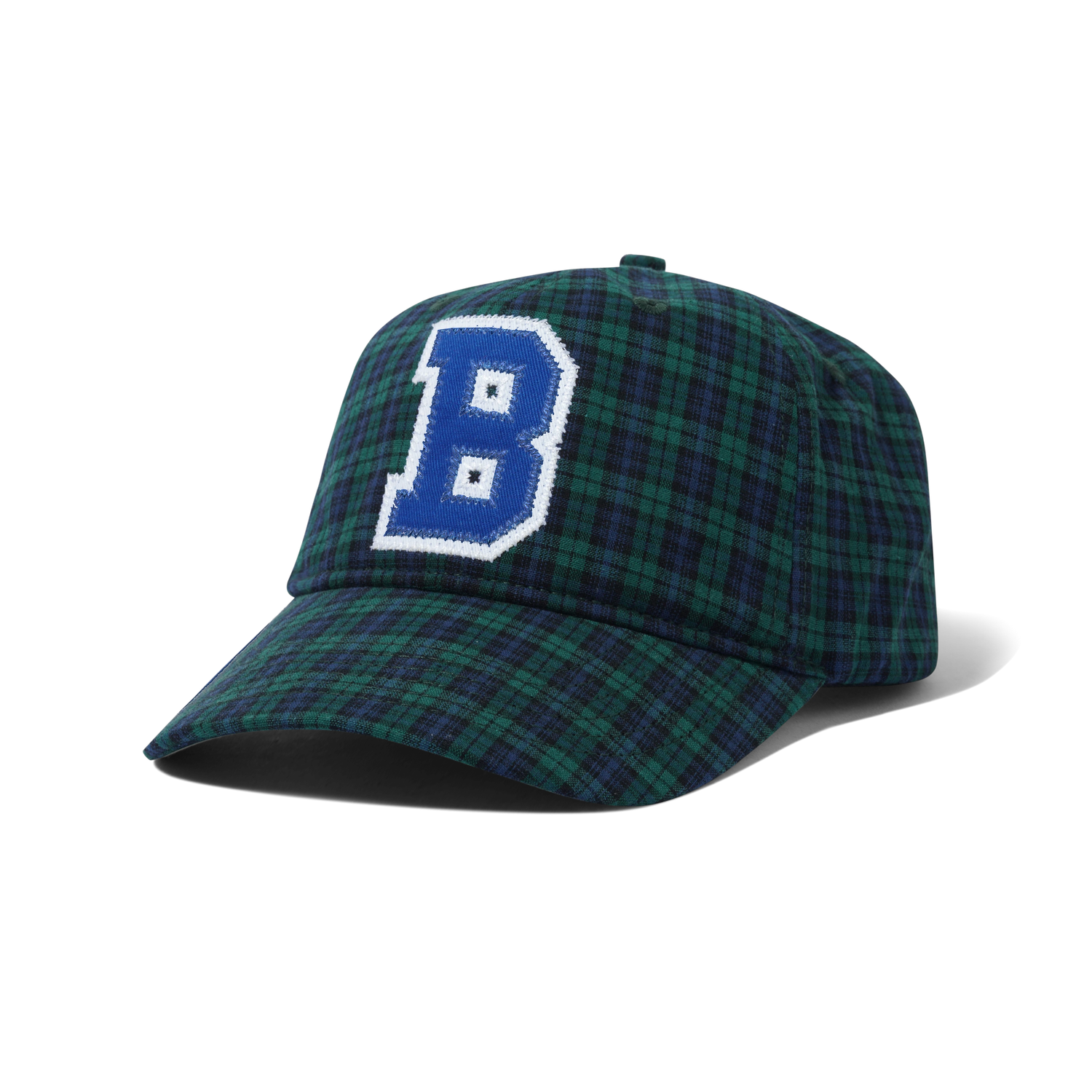 Collegiate 6 Panel Cap, Plaid